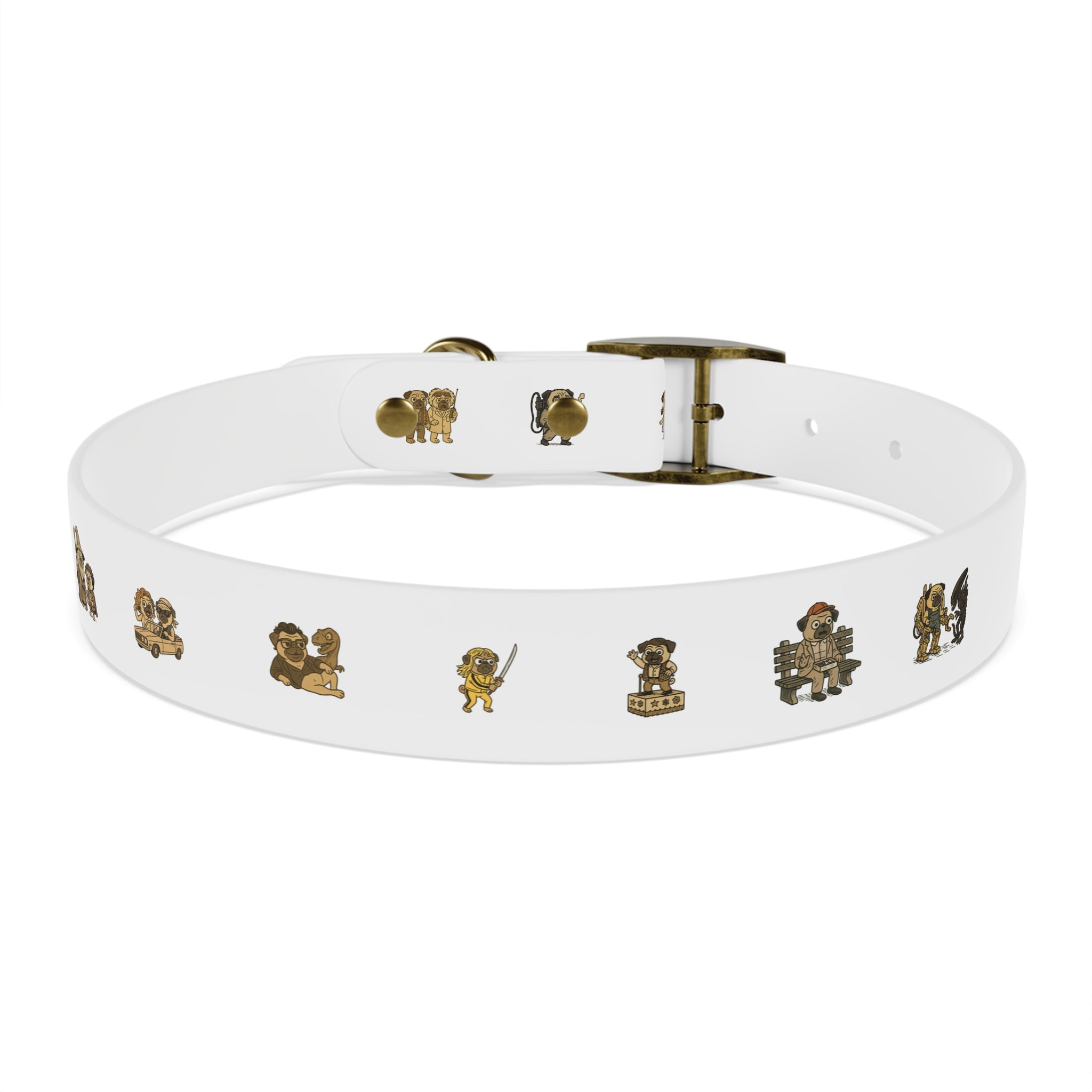Movie Pugs Dog Collar – Funny Film-Inspired Pet Accessory for Pug Lovers