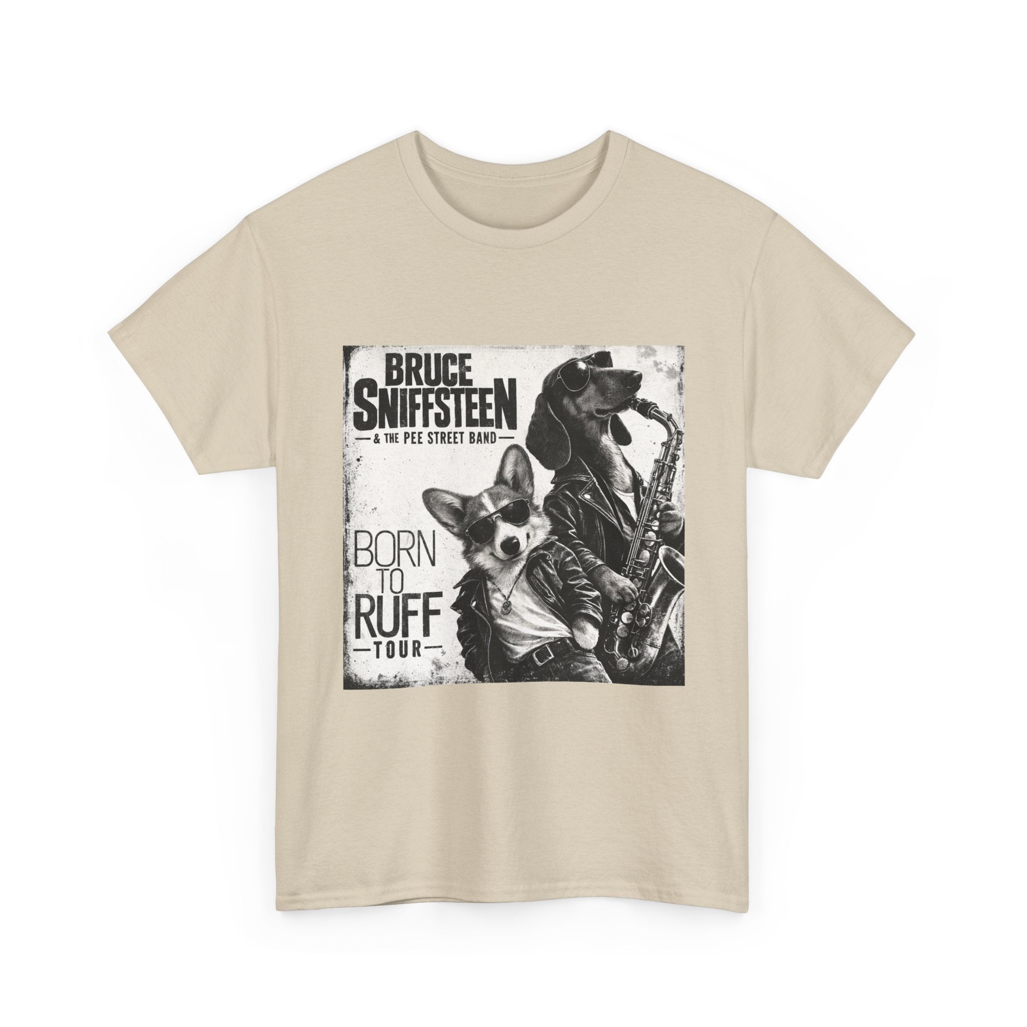 Bruce Sniffsteen & the Pee Street Band Shirt -- Funny Bruce Springsteen 2026 Tour Shirt Parody