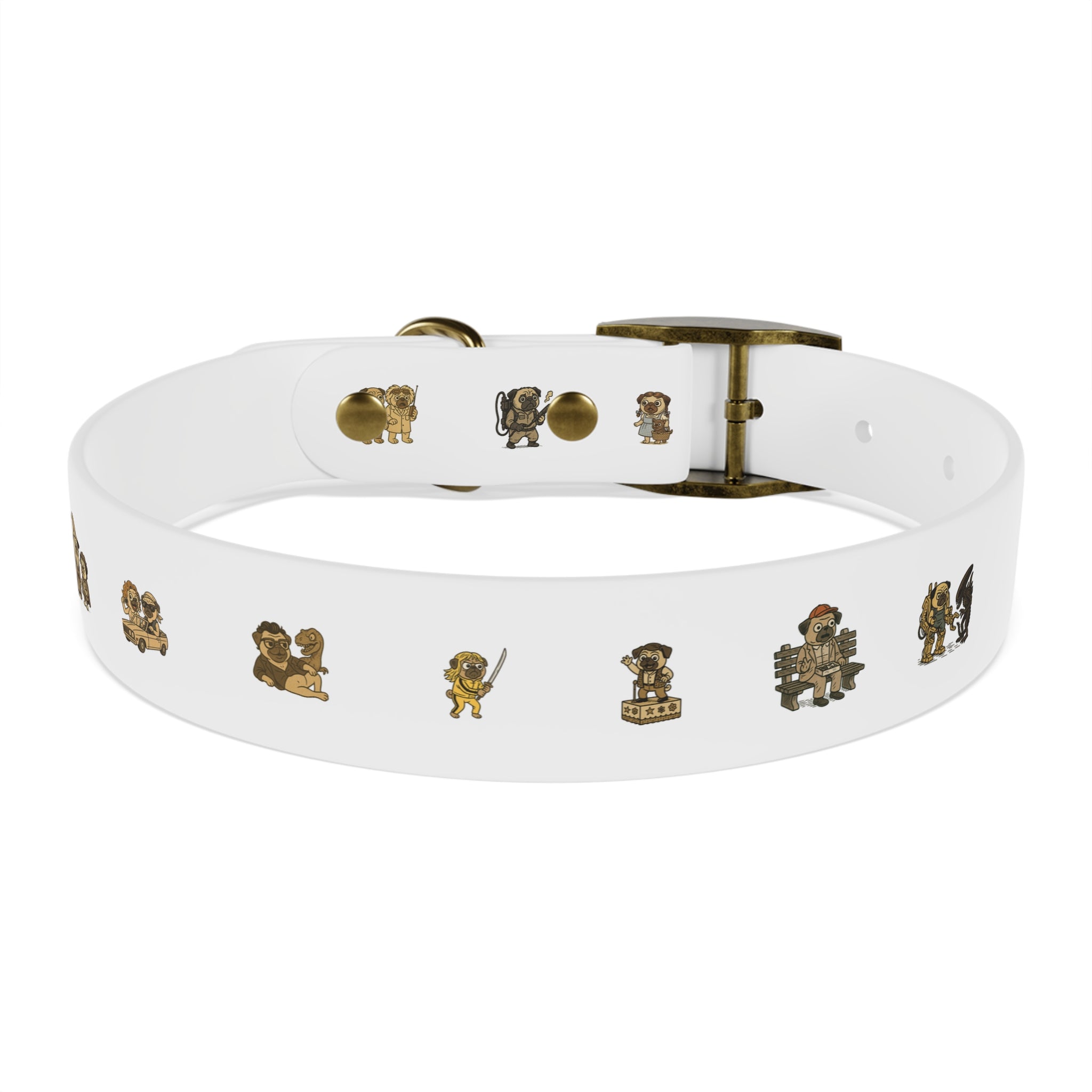 Movie Pugs Dog Collar – Funny Film-Inspired Pet Accessory for Pug Lovers