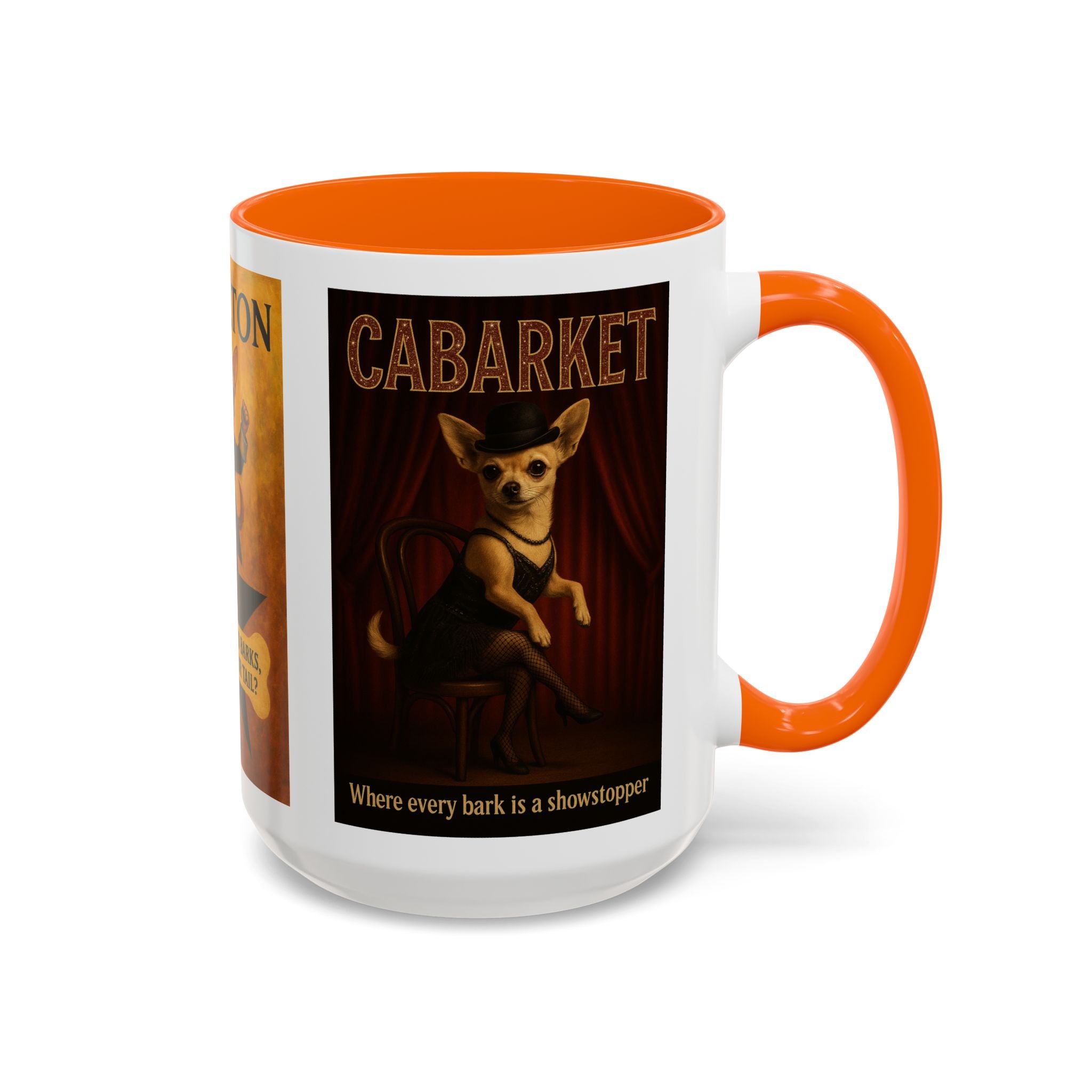 Broadway Dog Parody Mug – Funny Wicked, Hamilton & Rent Musical Gift
