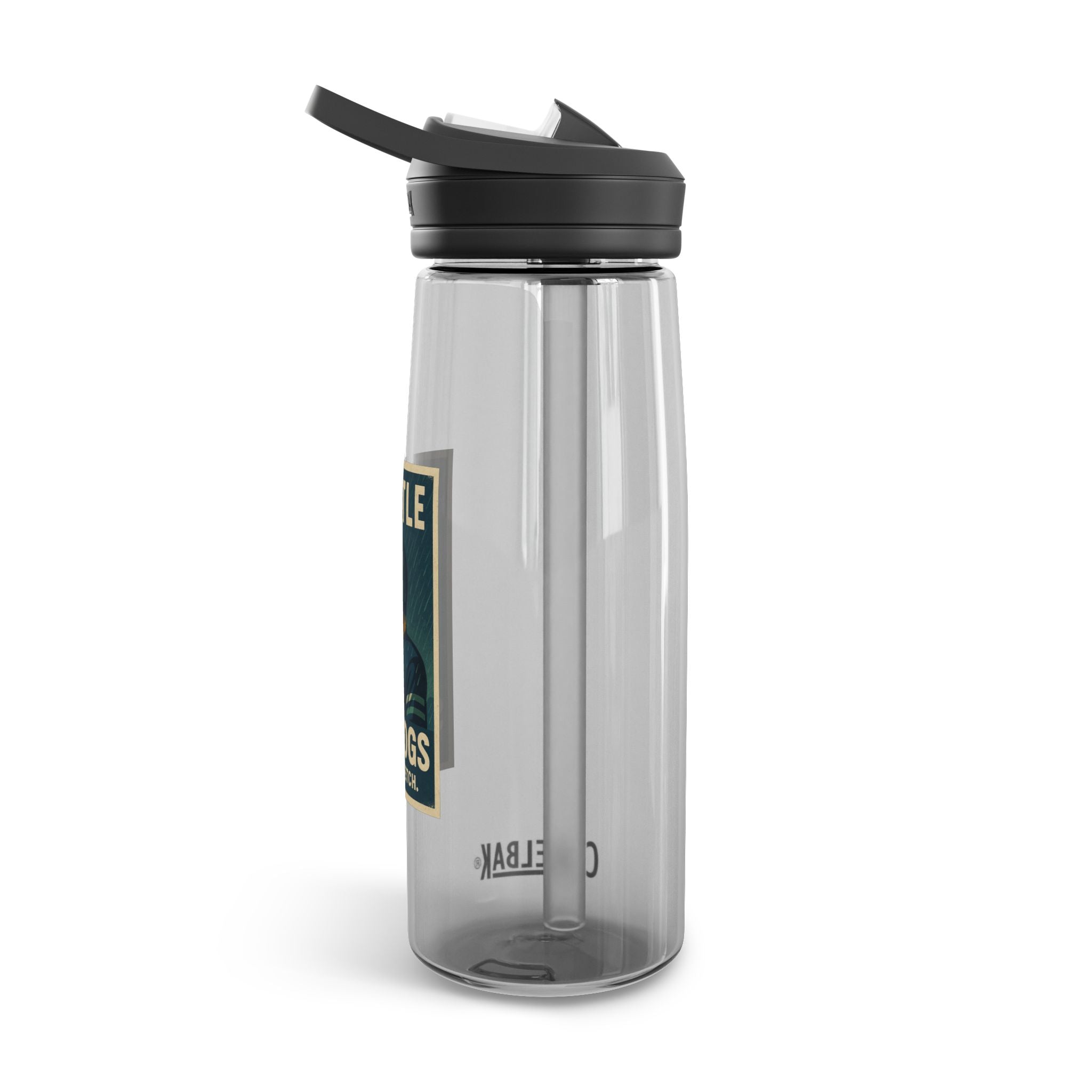 Seattle Seadogs 25oz CameBak Water Bottle – Funny Dog Football Team Gift