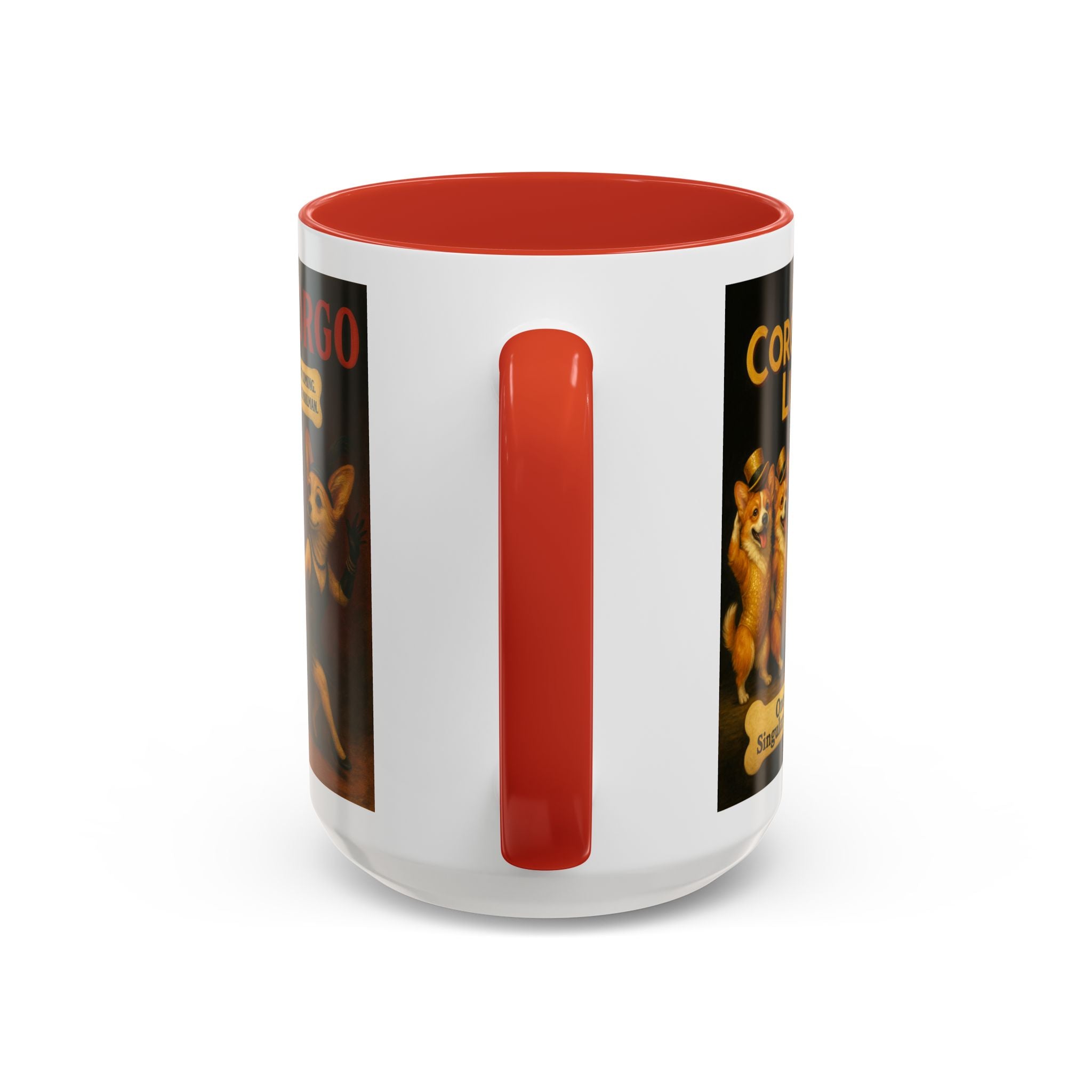 Broadway Dog Parody Mug – Funny Chicago, Fiddler & A Chorus Line Musical Gift