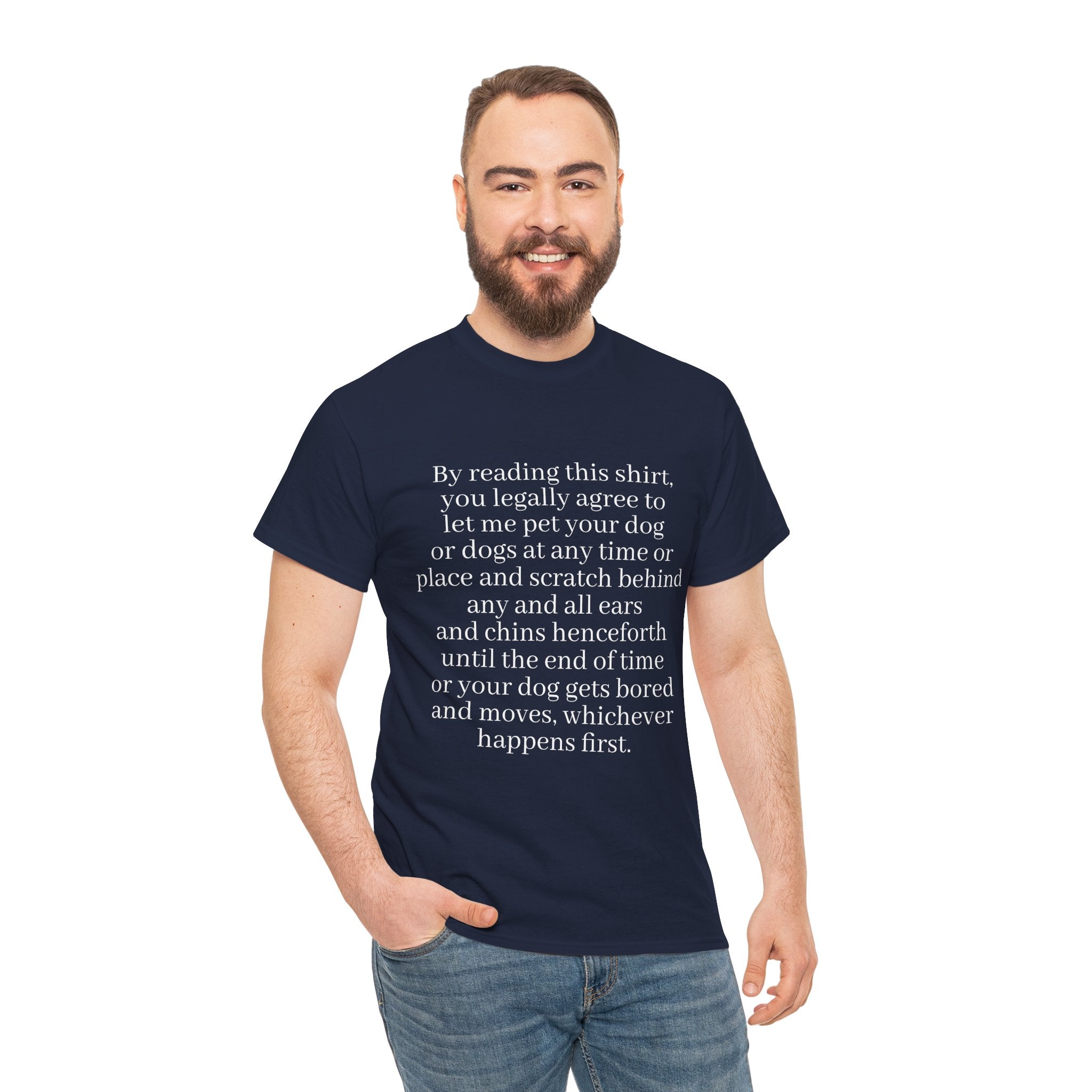 Dog Legal Agreement Shirt  — Funny Shirt for Dog Lovers
