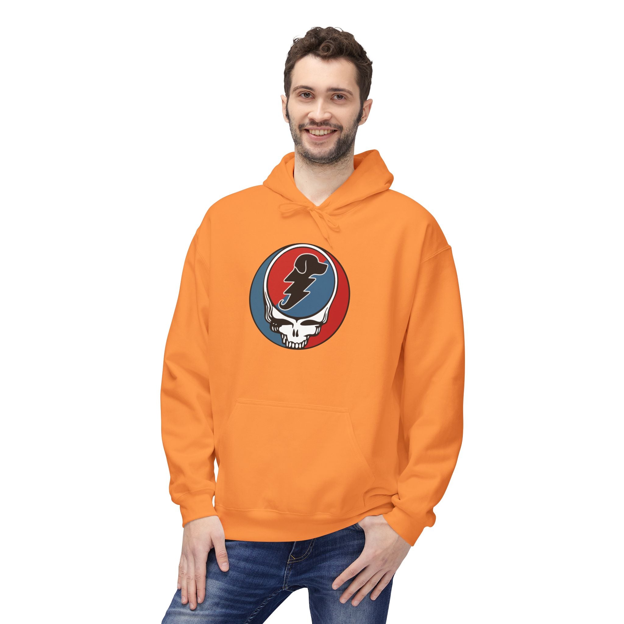 Grateful Dead Parody Dog Hoodie — Funny Hoodie for Deadheads and Dog Lovers