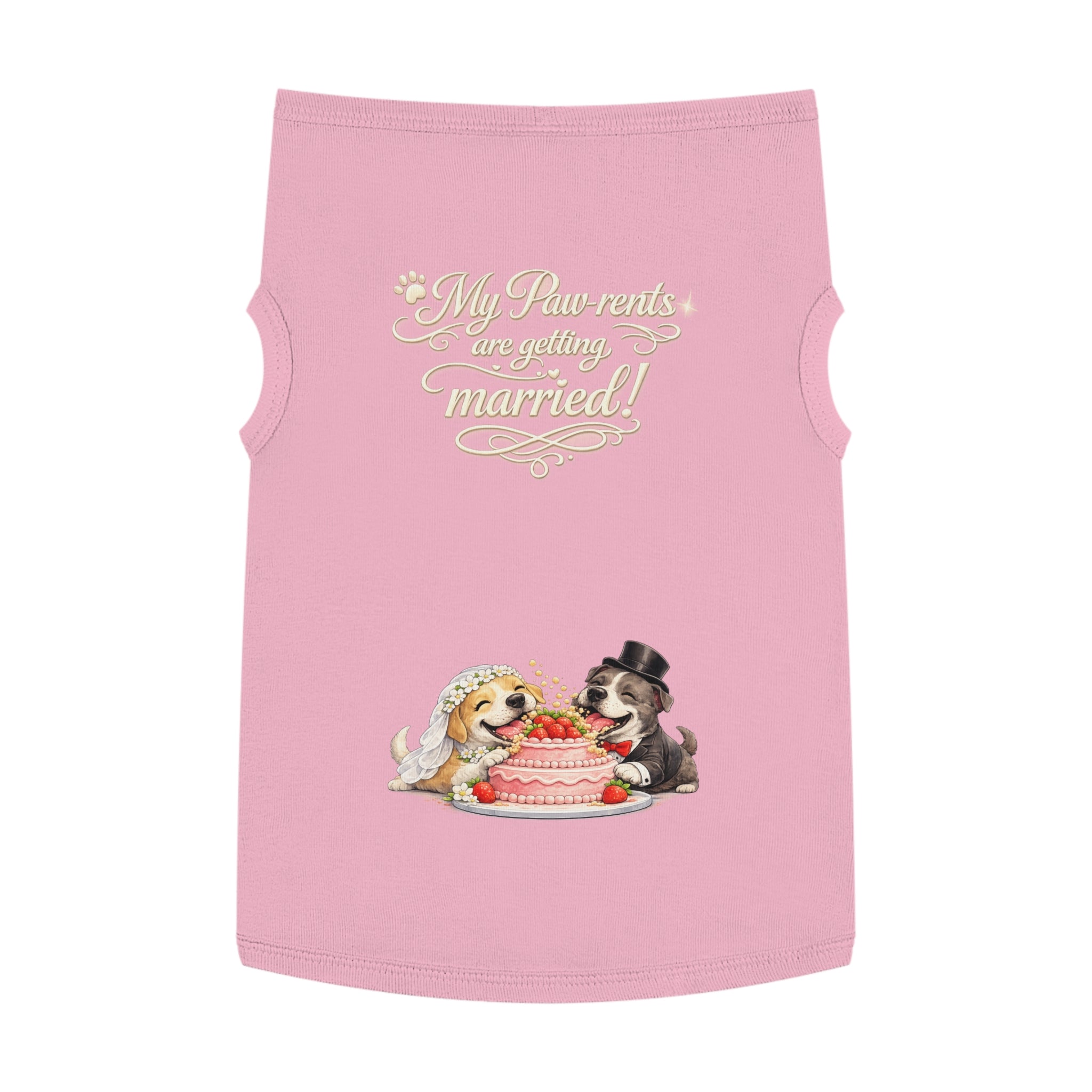 Engagement Gift for Dog Lovers -- My Pawrents Are Getting Married Dog Shirt Wedding Gift (Pit bull)
