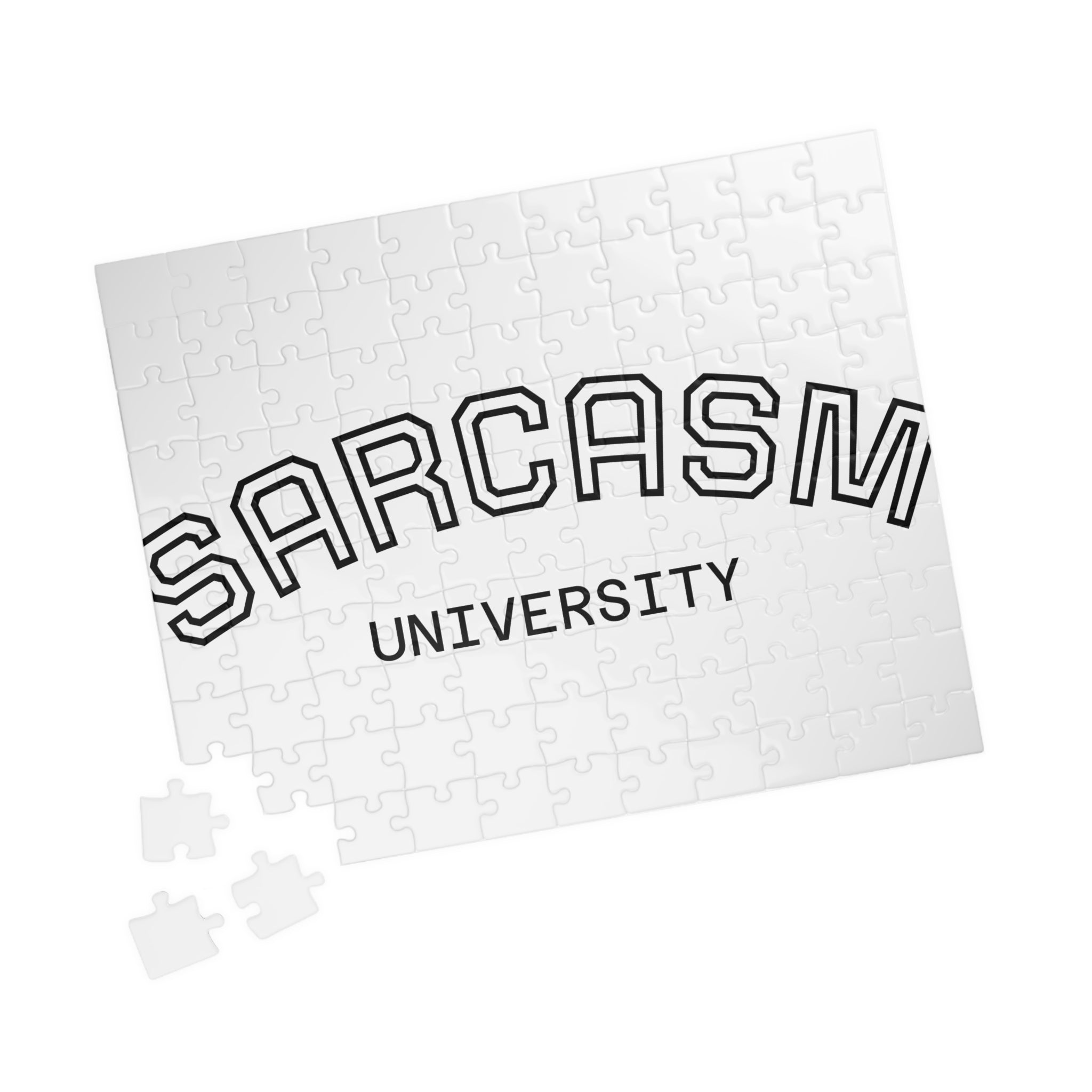 Sarcasm University Puzzle – Funny College Humor Jigsaw (110–1014 pcs)