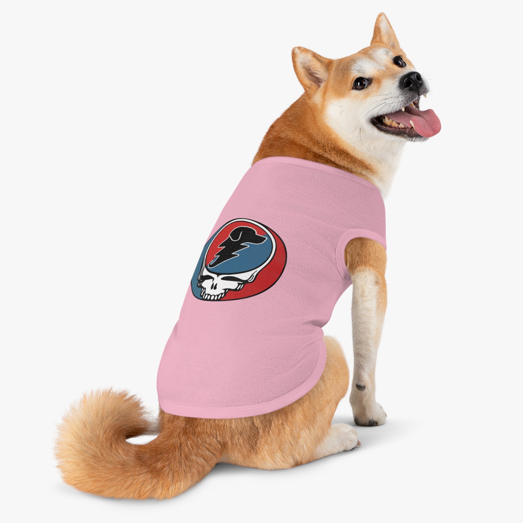 Grateful Dead Parody Dog Shirt — Funny Shirt for Dog Lovers and Grateful Dead Fans