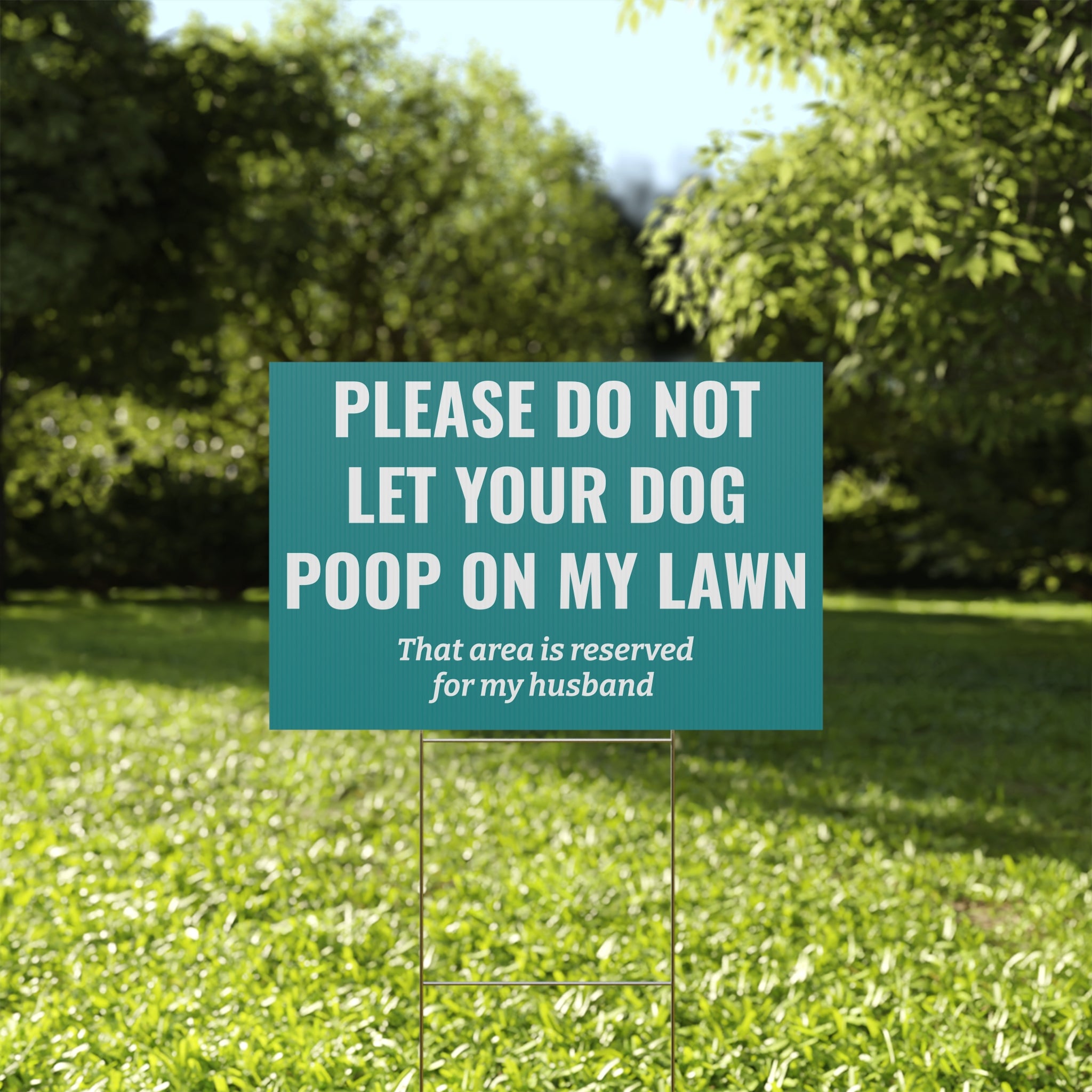 Copy of Copy of Copy of Copy of Copy of Copy of Beware of Anxious Chihuahua Yard Sign - Funny Dog Warning Plastic Lawn Sign
