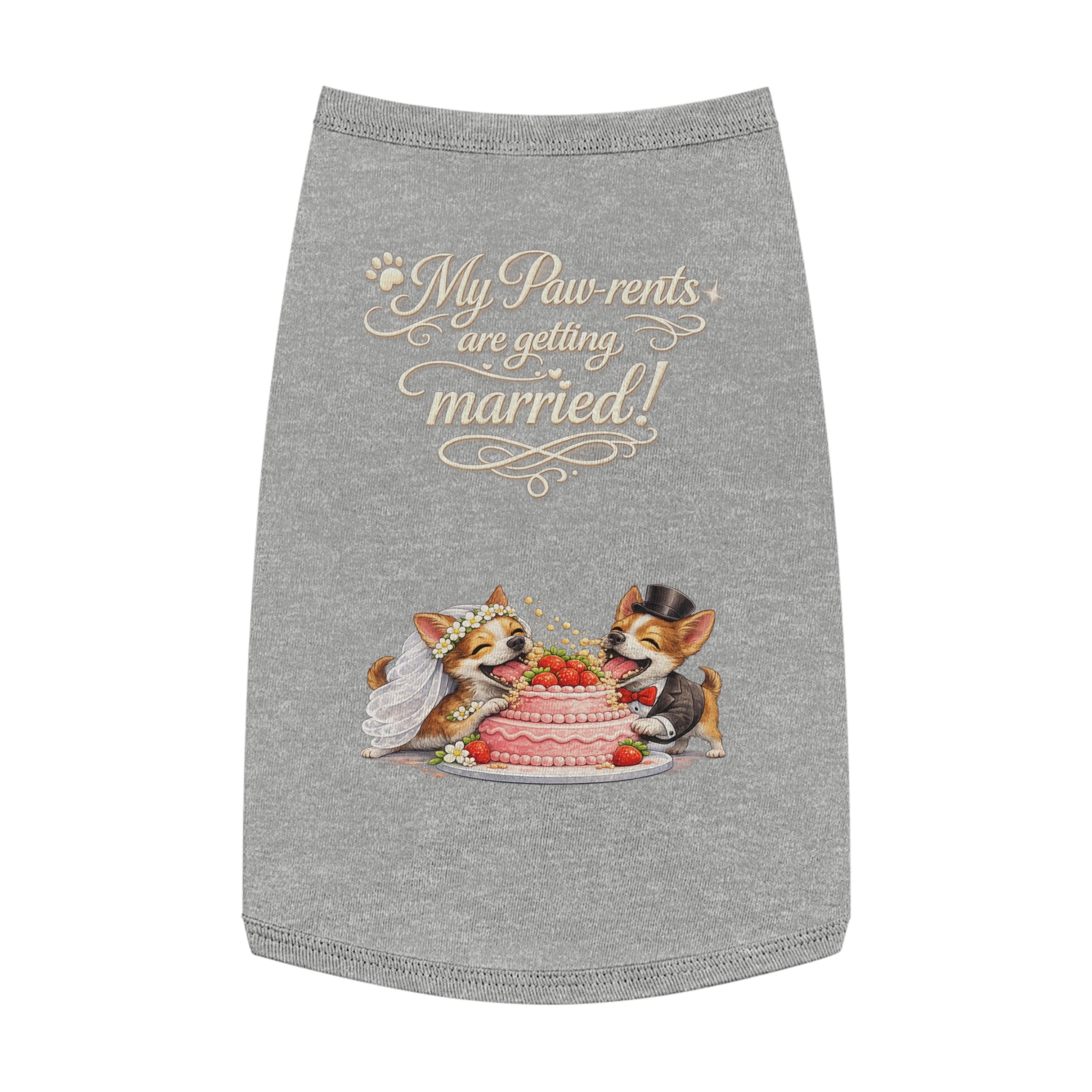 Copy of Engagement Gift for Dog Lovers -- My Pawrents Are Getting Married Dog Shirt Wedding Gift (Chihuahua)