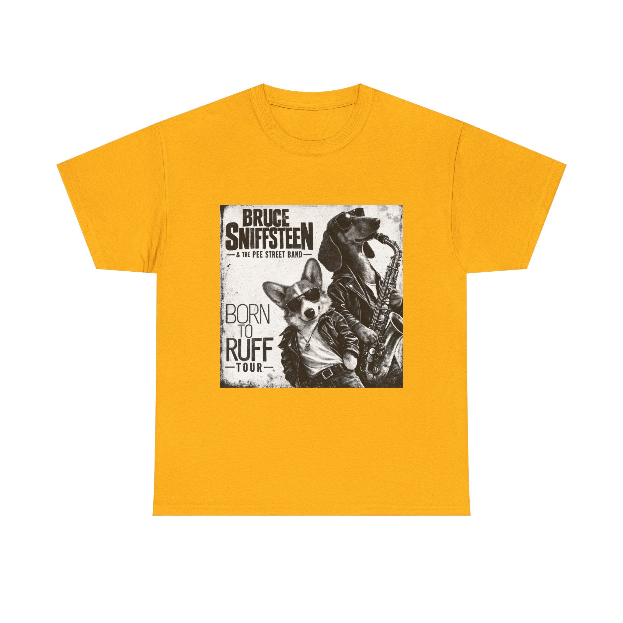 Bruce Sniffsteen & the Pee Street Band Shirt -- Funny Bruce Springsteen 2026 Tour Shirt Parody
