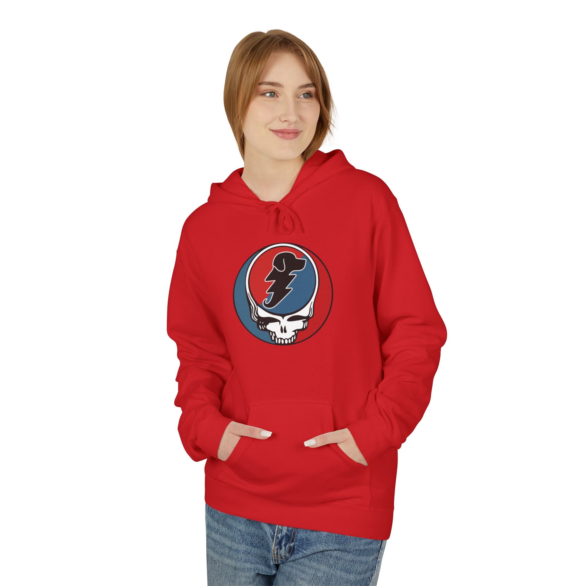 Grateful Dead Parody Dog Hoodie — Funny Hoodie for Deadheads and Dog Lovers