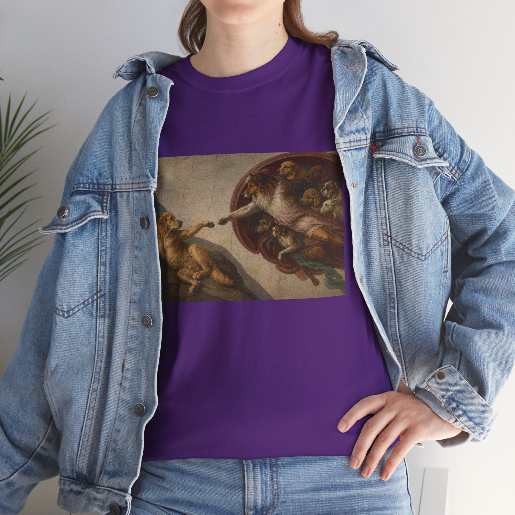 The Creation of Paw-dam -- Funny Shirt for Dog and Art Lovers
