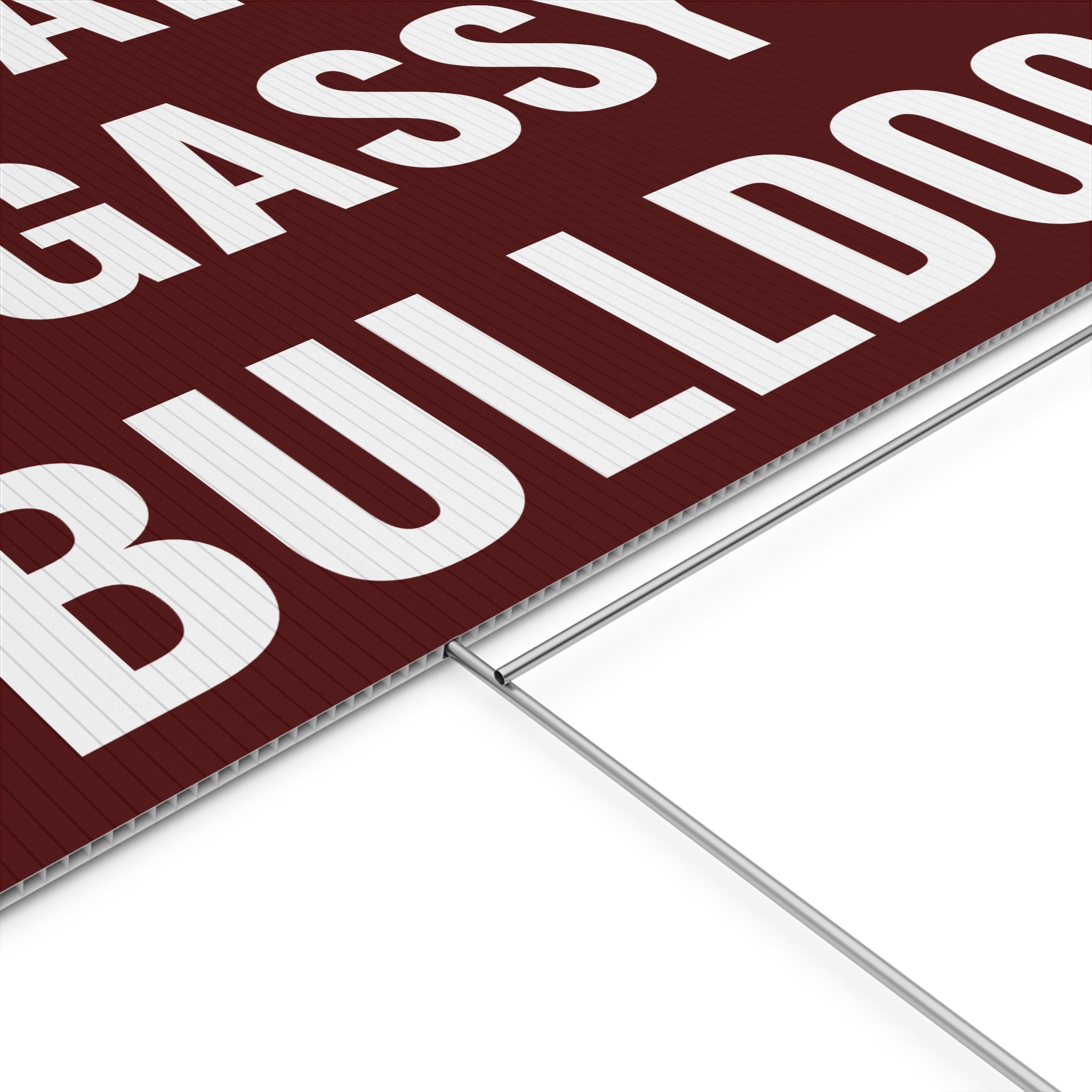 Copy of Copy of Beware of Anxious Chihuahua Yard Sign - Funny Dog Warning Plastic Lawn Sign
