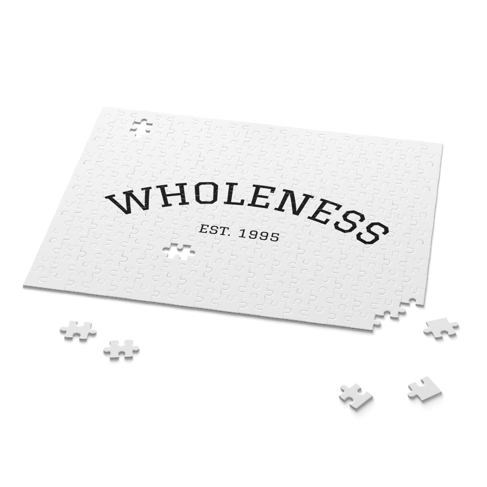 Wholeness Est. 1995 Jigsaw Puzzle – Minimal Inspirational Puzzle (120/252/500pc)