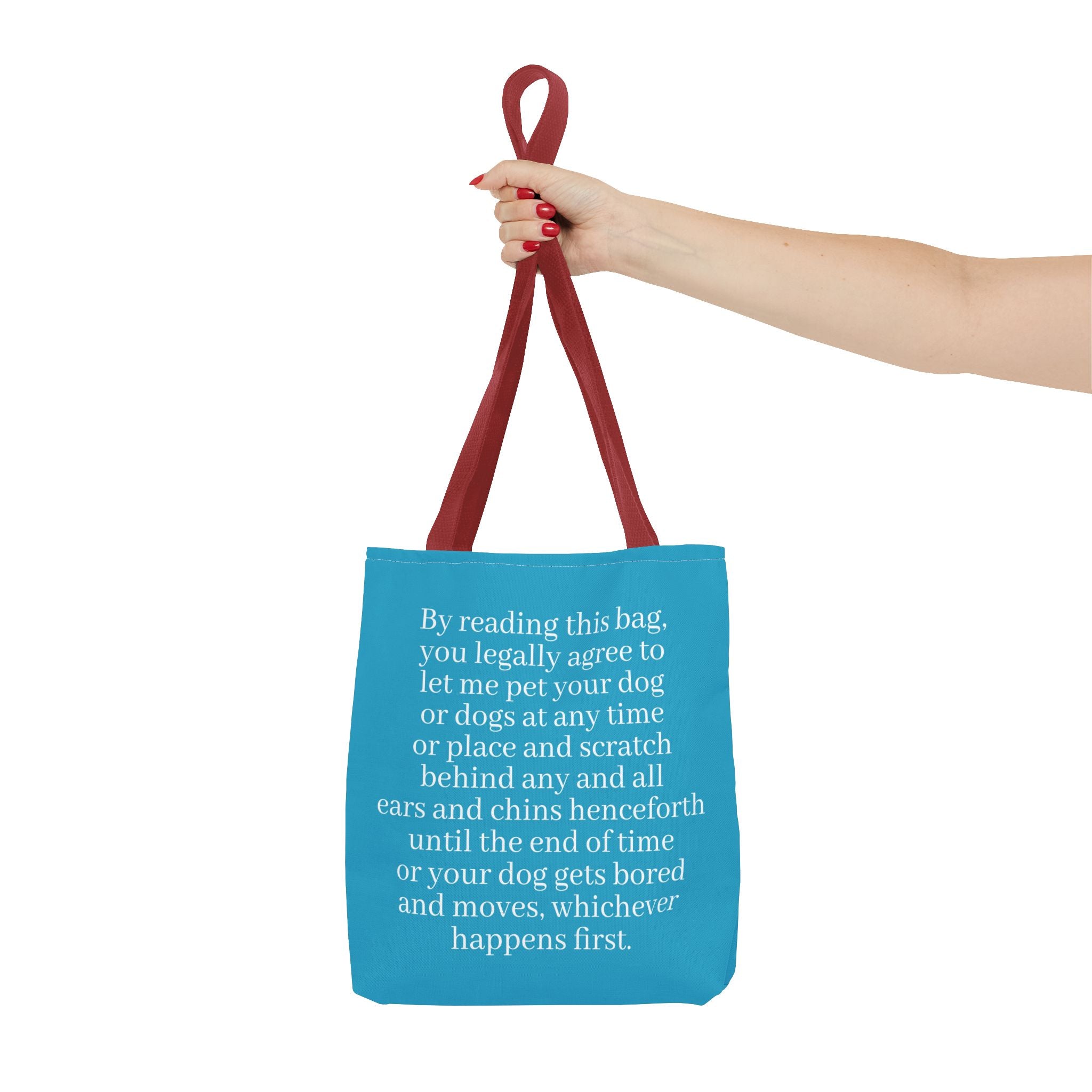 Funny Legal Dog Lover Tote Bag — Great Gift for Canine Fans and Friends