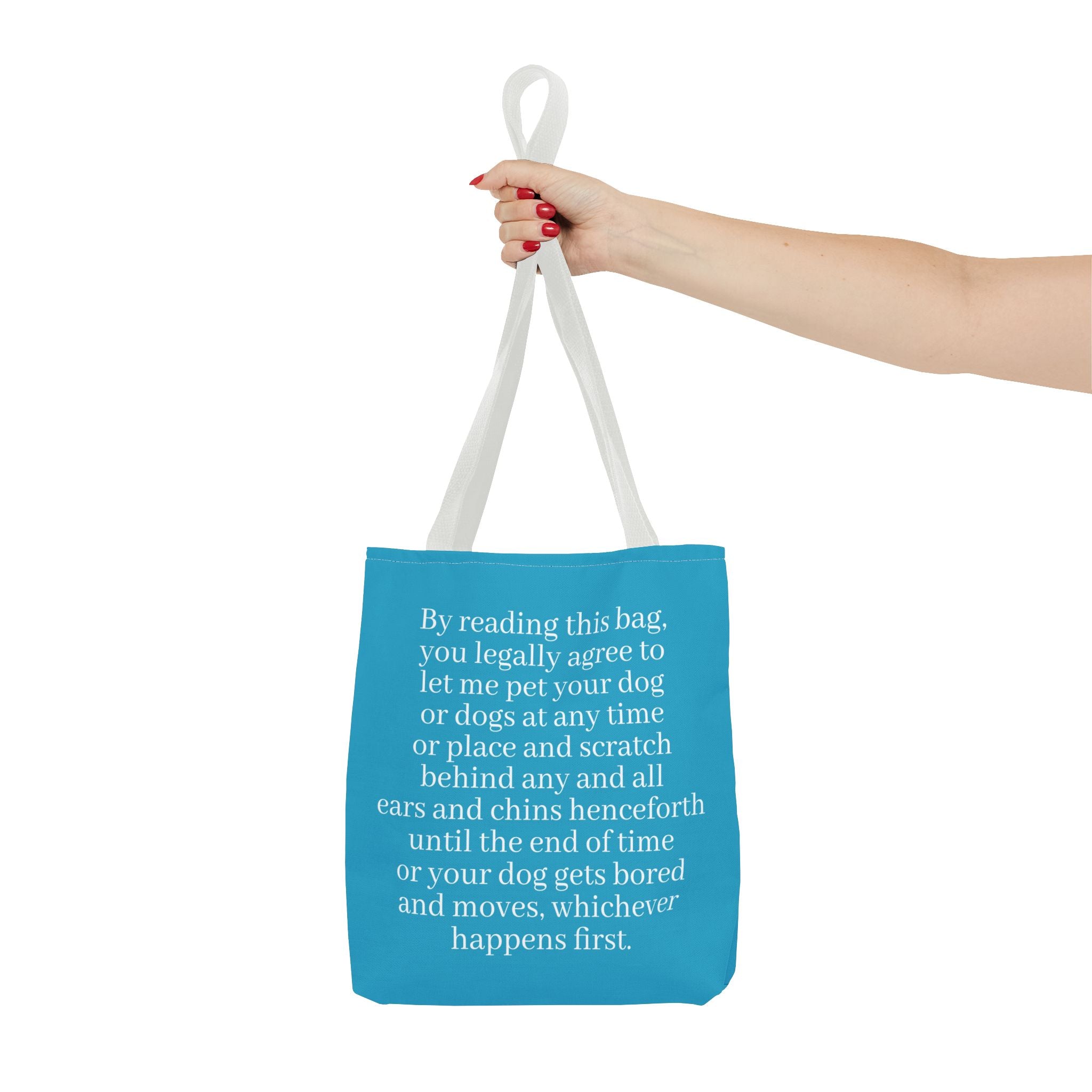 Funny Legal Dog Lover Tote Bag — Great Gift for Canine Fans and Friends