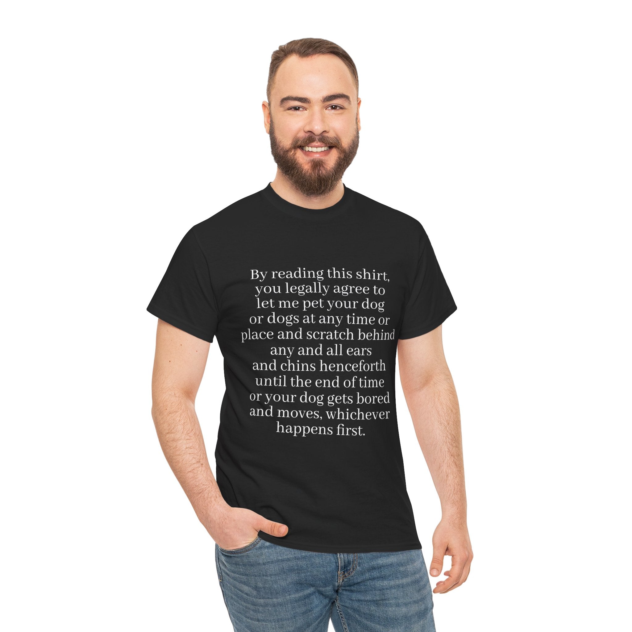 Dog Legal Agreement Shirt  — Funny Shirt for Dog Lovers