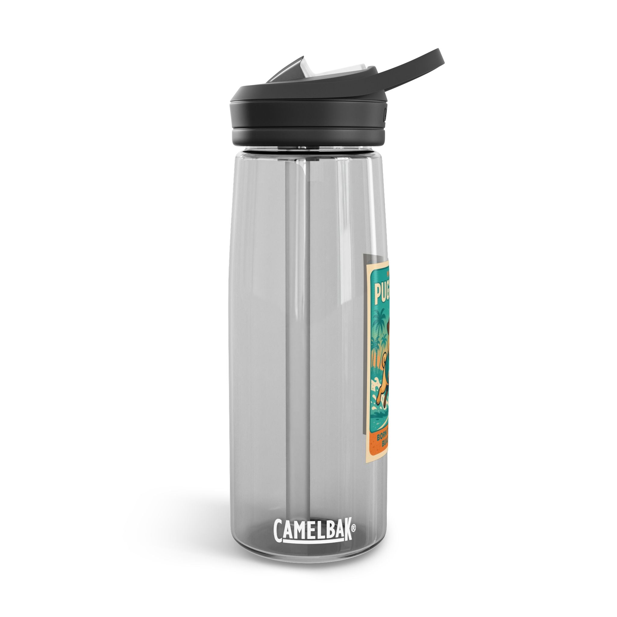 Miami Pugphins 25oz CameBak Water Bottle – Funny Dog Football Team Gift