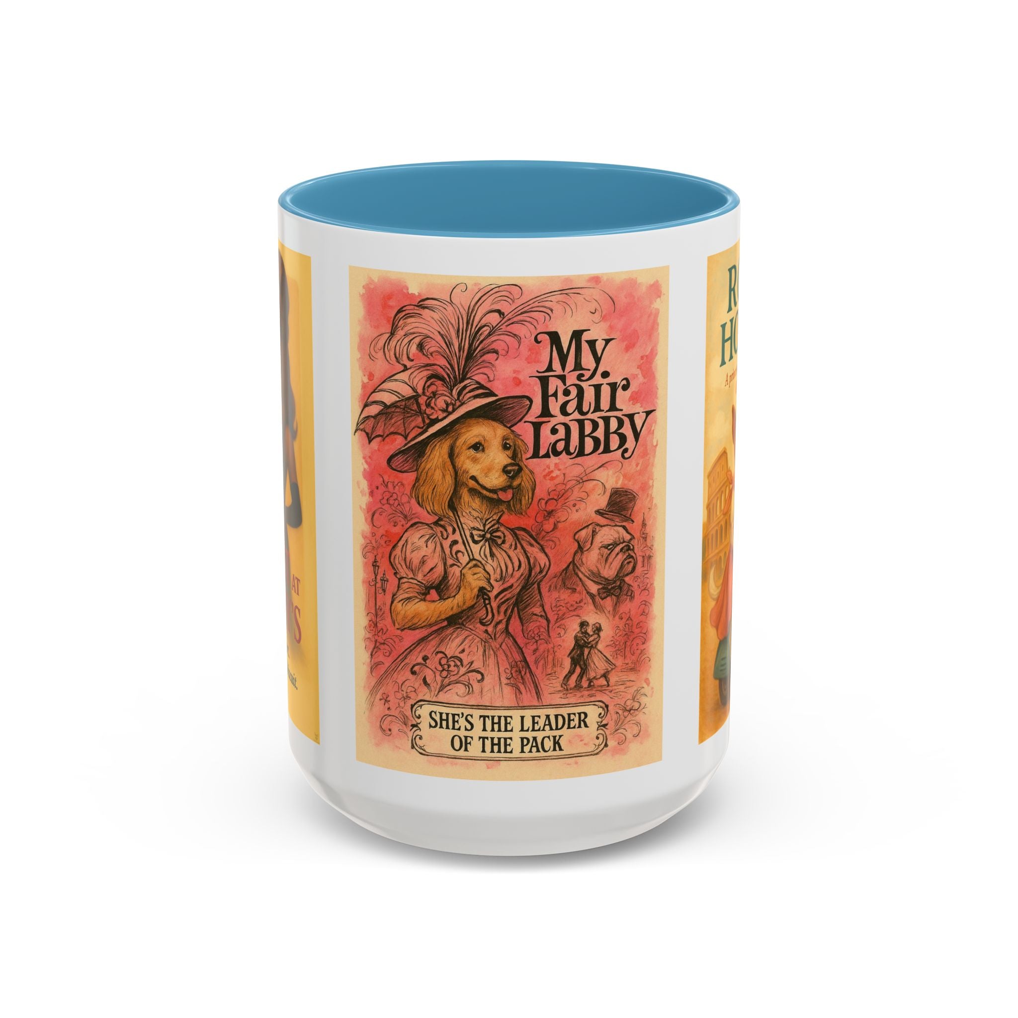 Audrey Hepburn Dog Parody Mug – Funny Gift for Classic Movie Lovers