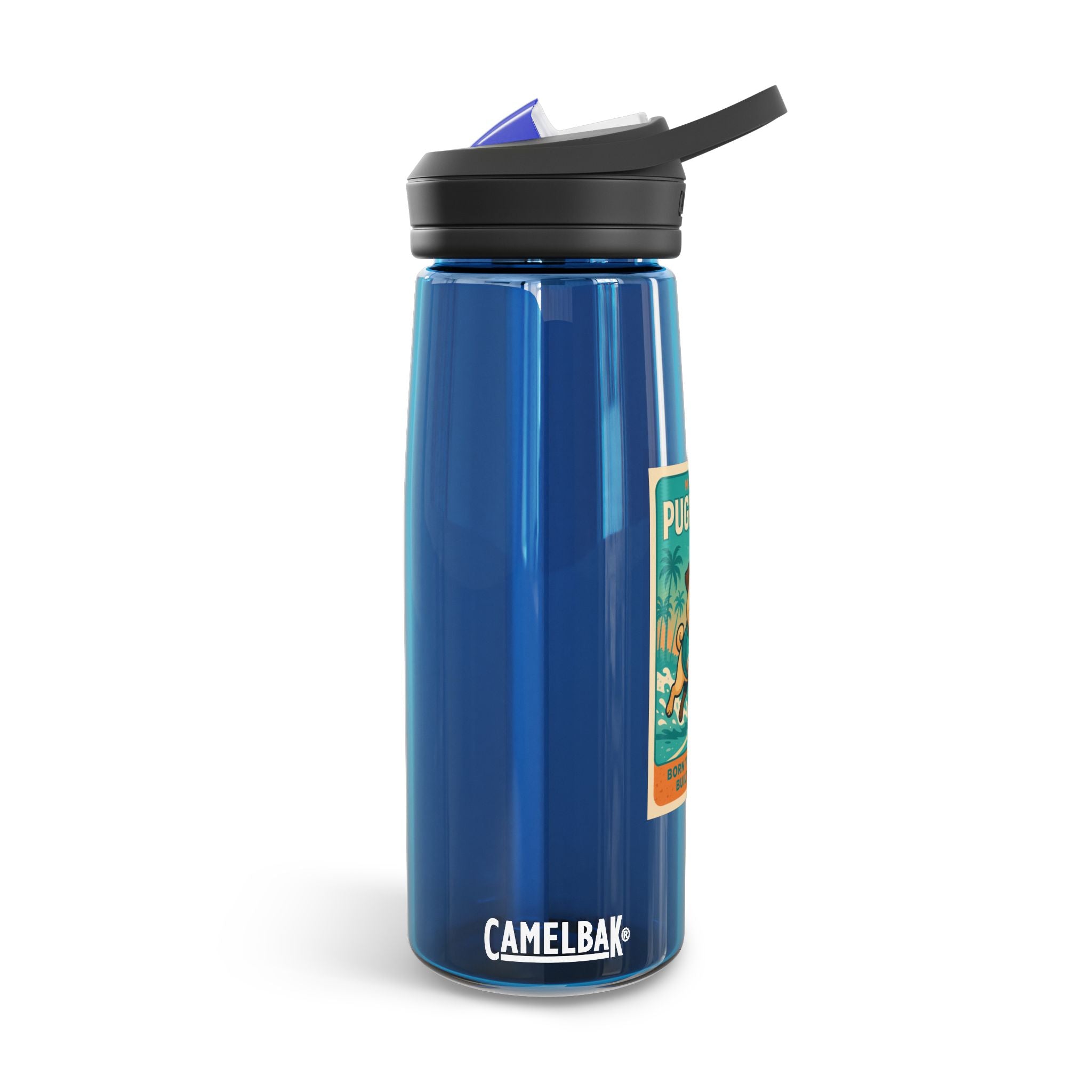 Miami Pugphins 25oz CameBak Water Bottle – Funny Dog Football Team Gift