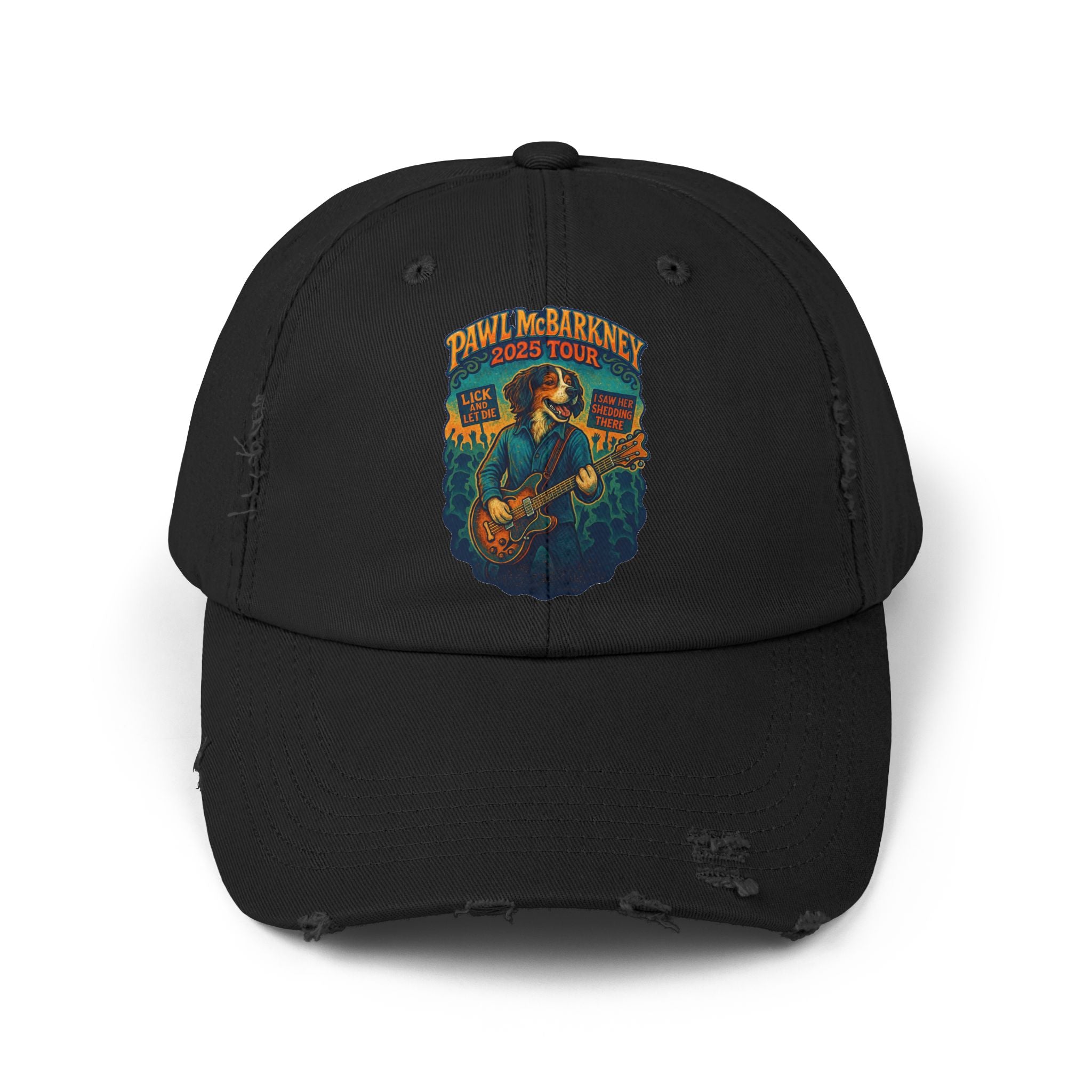 Pawl McBarkney Tour Hat -- Paul McCartney 2025 Tour Merchandise Dog Parody Hat