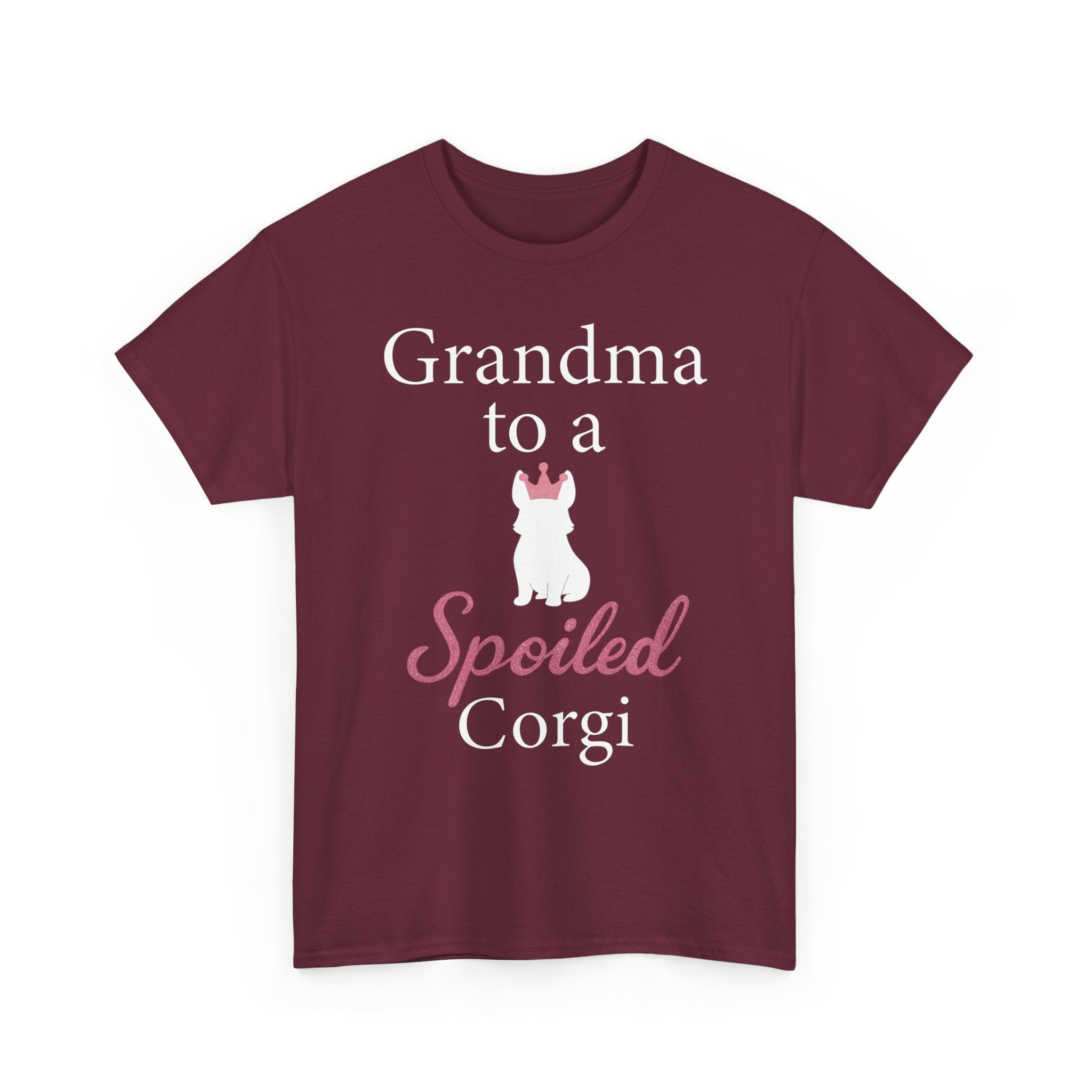 Grandma to a Spoiled Corgi T-Shirt — Funny Shirt for Dog Lovers