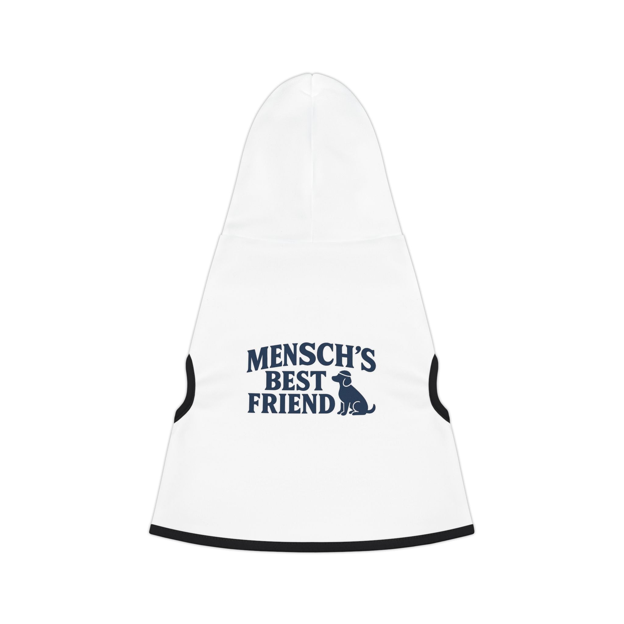 Mensch's Best Friend Dog Hoodie -- Funny Dog Hannukah Apparel