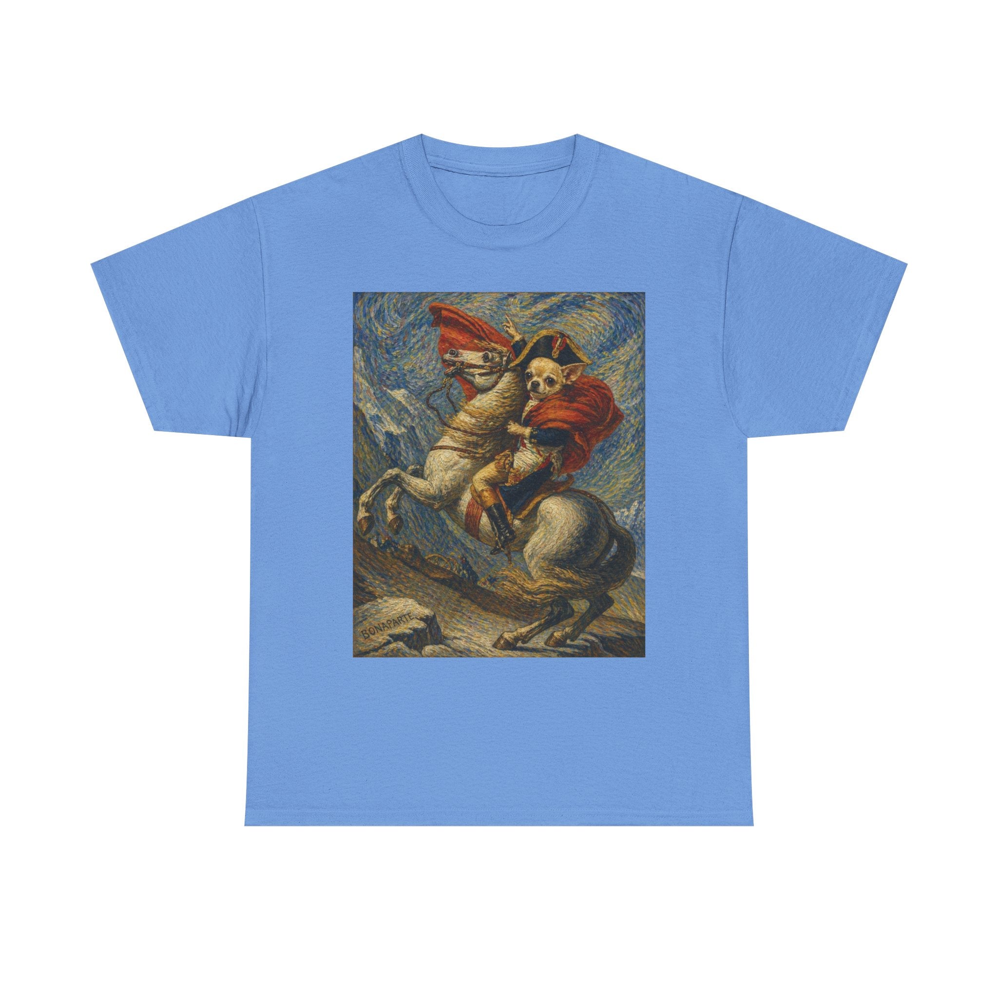 Na-pawlean Crosses the Alps -- Funny Shirt for Dog and Art Lovers