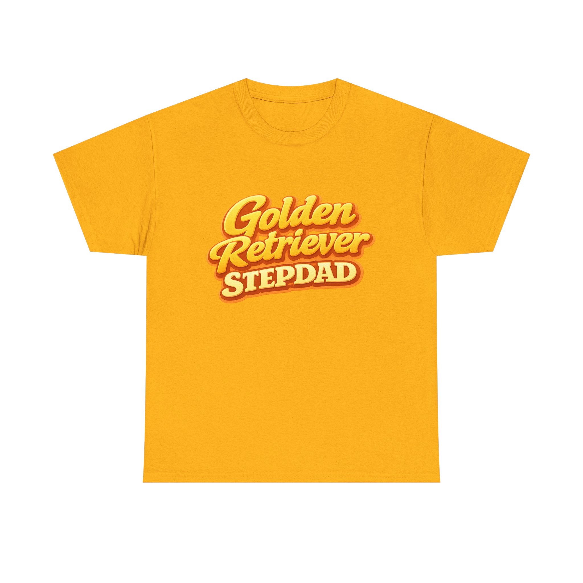 Golden Retriever Stepdad T-Shirt — Funny Shirt for Dog Lovers