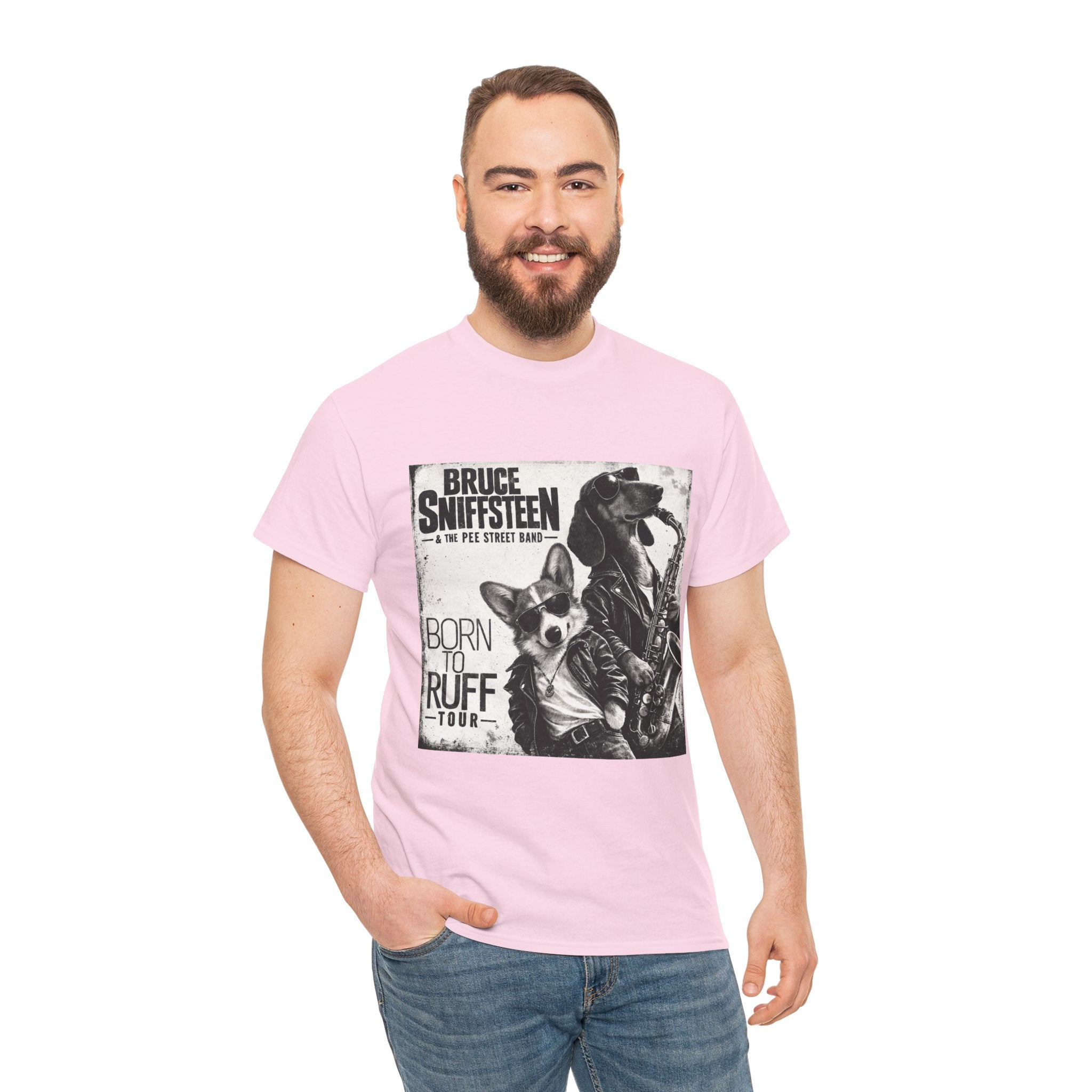Bruce Sniffsteen & the Pee Street Band Shirt -- Funny Bruce Springsteen 2026 Tour Shirt Parody