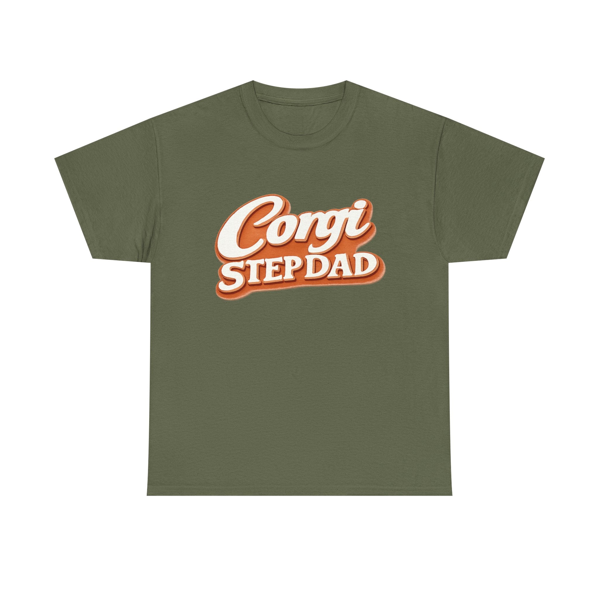 Corgi Stepdad T-Shirt — Funny Shirt for Dog Lovers