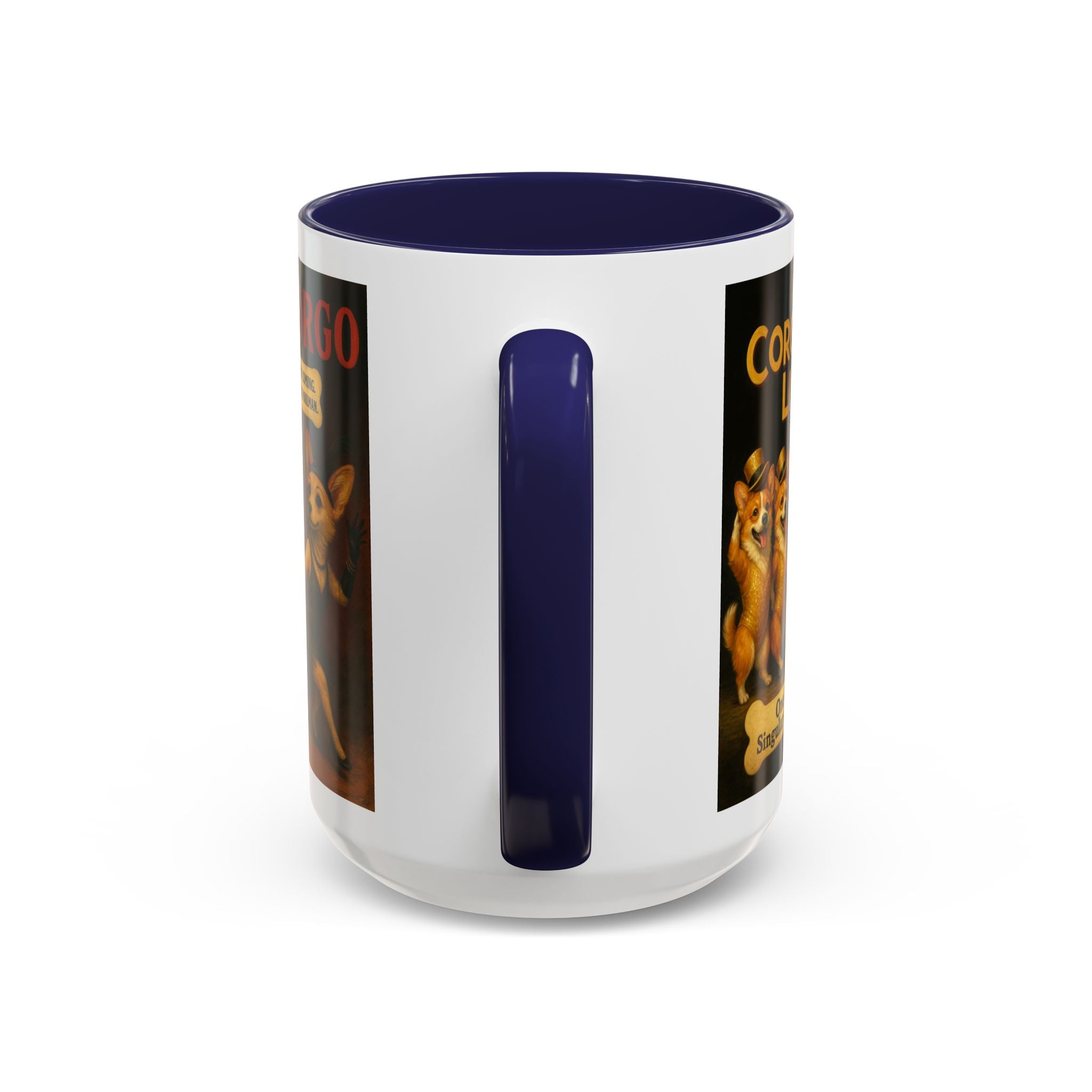 Broadway Dog Parody Mug – Funny Chicago, Fiddler & A Chorus Line Musical Gift