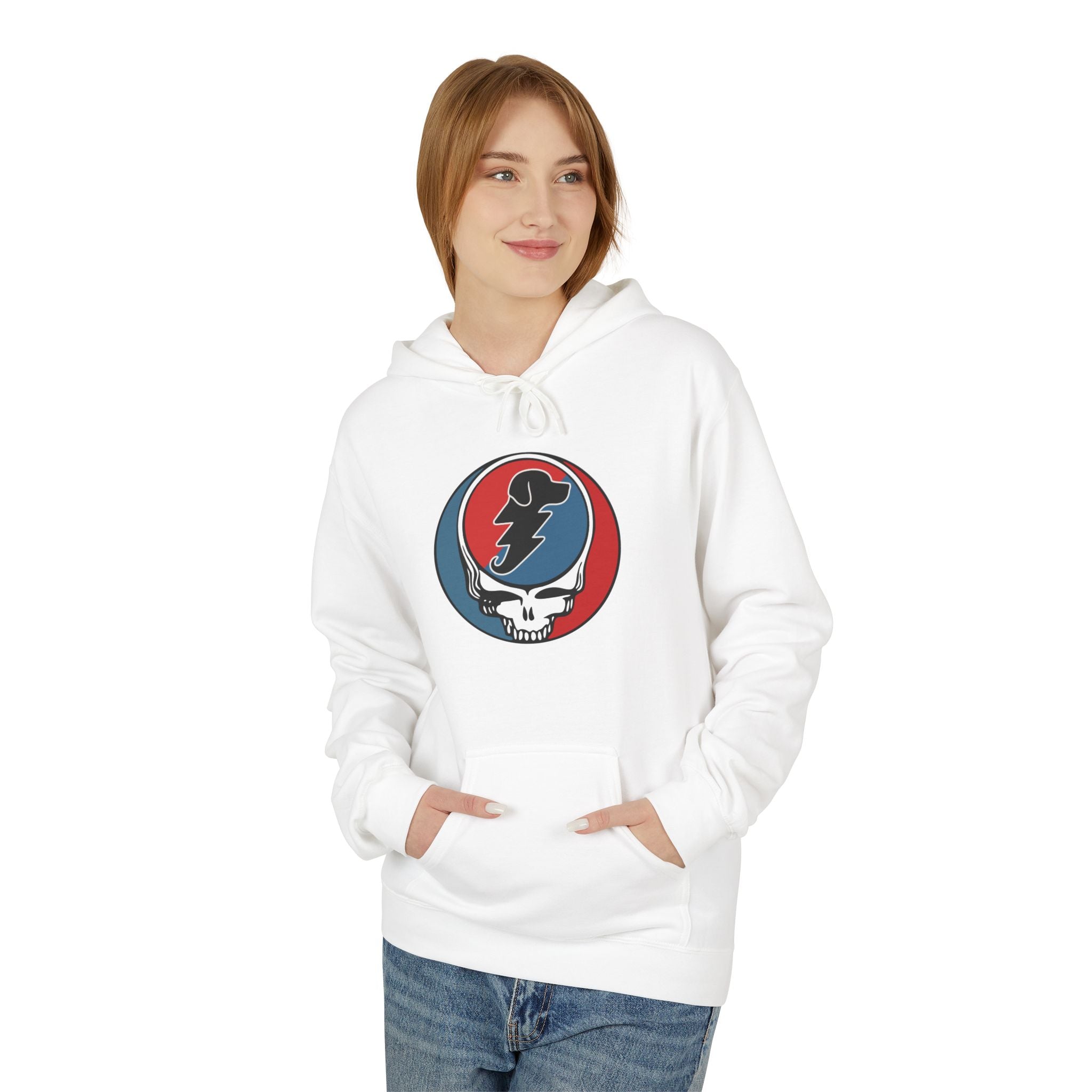 Grateful Dead Parody Dog Hoodie — Funny Hoodie for Deadheads and Dog Lovers
