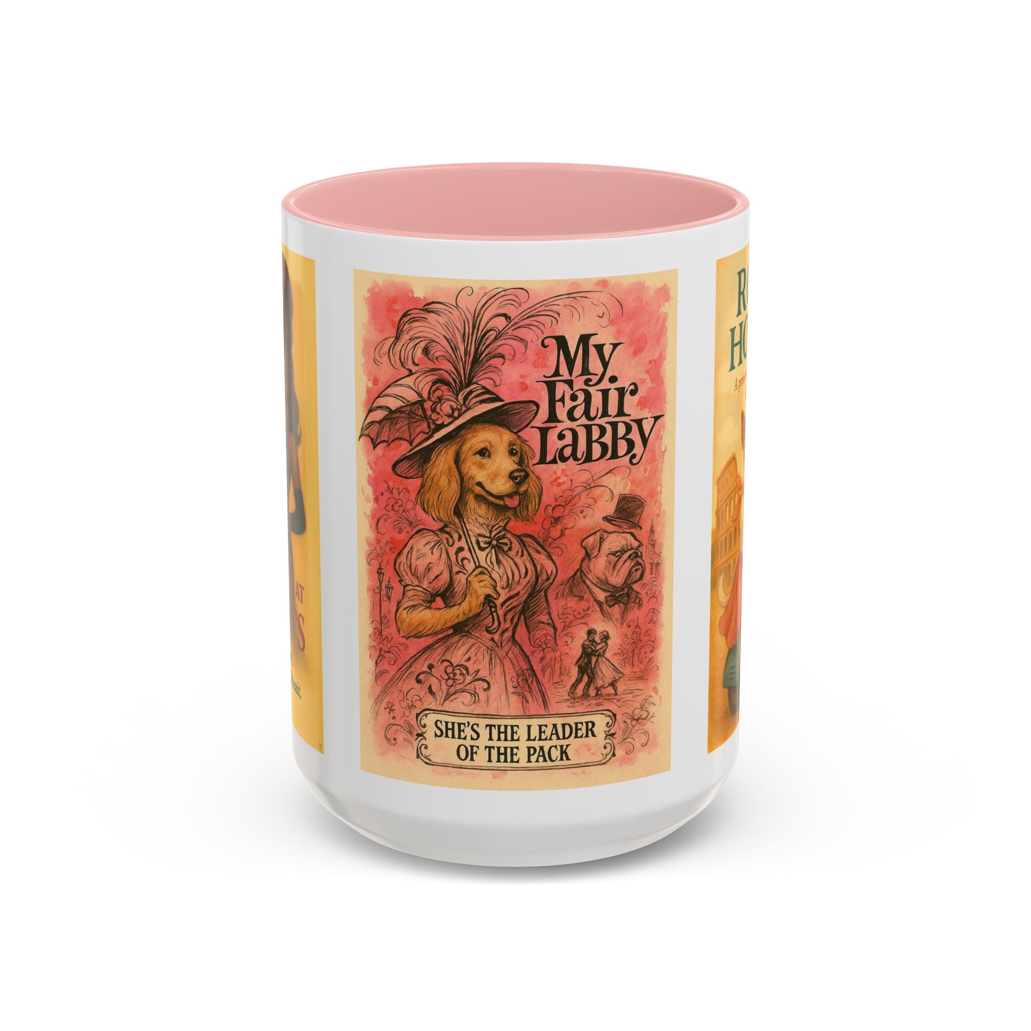 Audrey Hepburn Dog Parody Mug – Funny Gift for Classic Movie Lovers