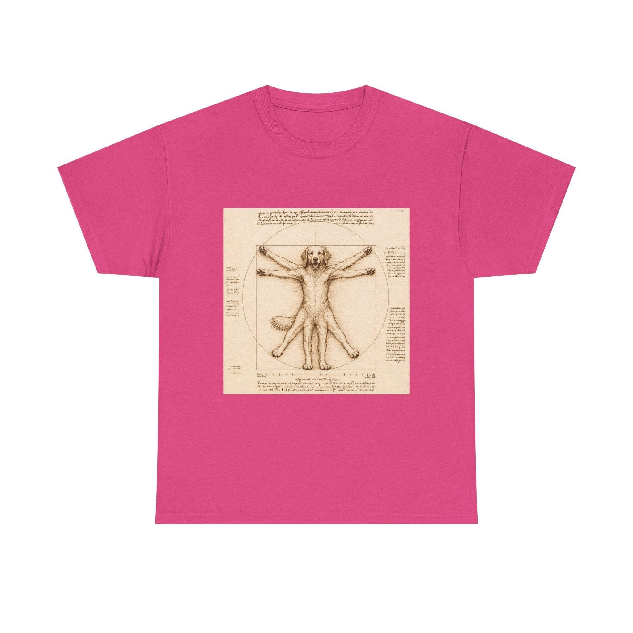 The Furtruvian Man -- Funny Shirt for Dog and Art Lovers