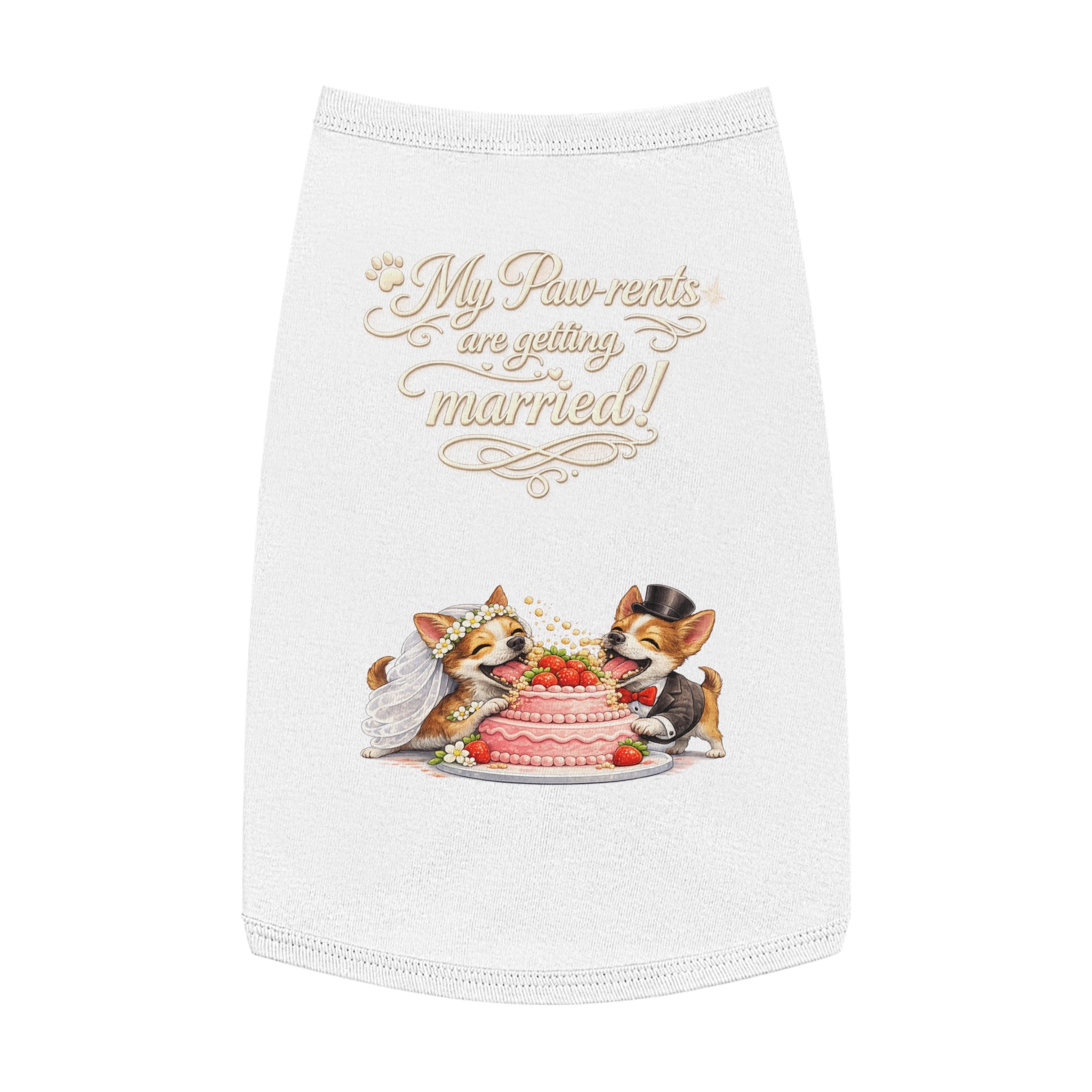Copy of Engagement Gift for Dog Lovers -- My Pawrents Are Getting Married Dog Shirt Wedding Gift (Chihuahua)