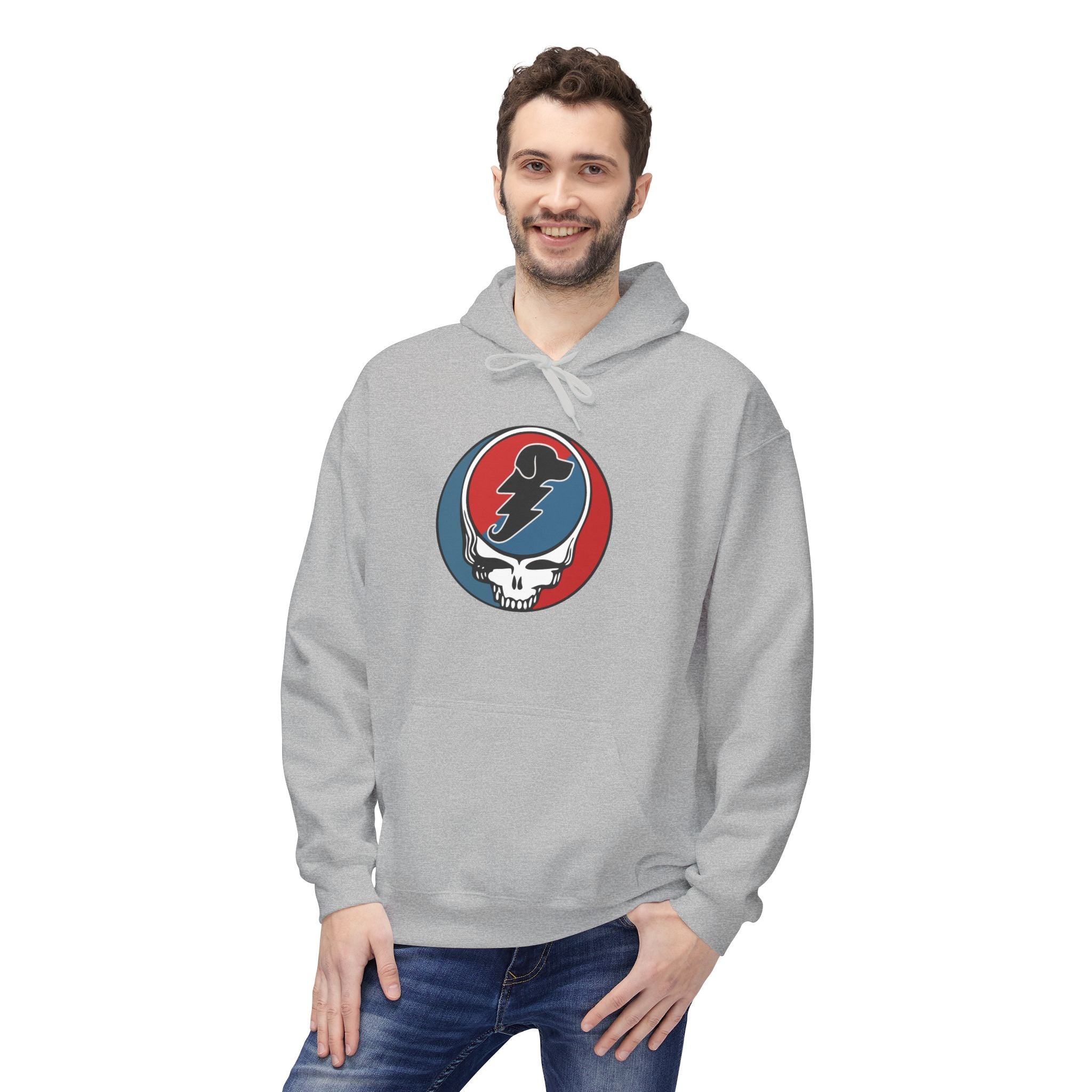 Grateful Dead Parody Dog Hoodie — Funny Hoodie for Deadheads and Dog Lovers