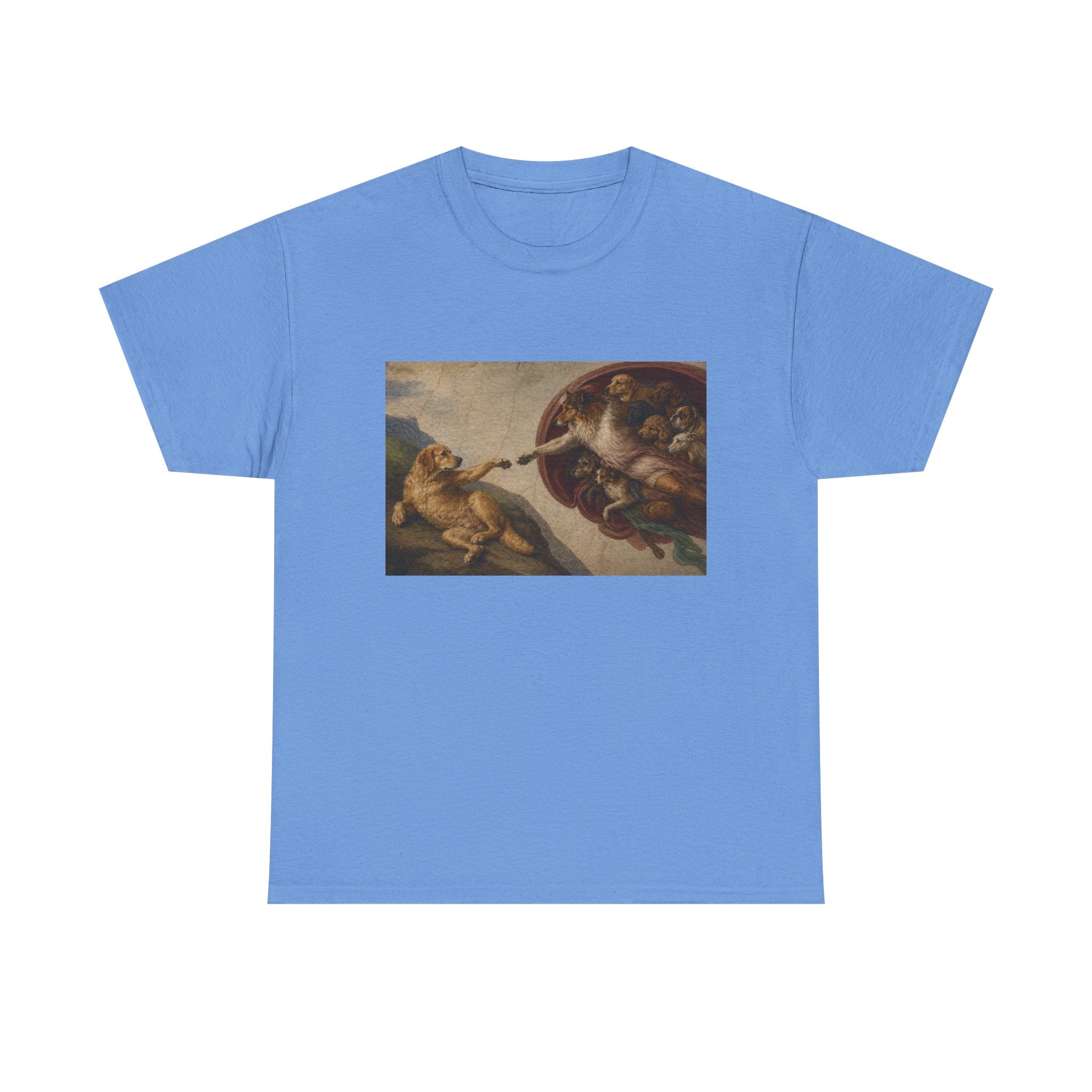 The Creation of Paw-dam -- Funny Shirt for Dog and Art Lovers
