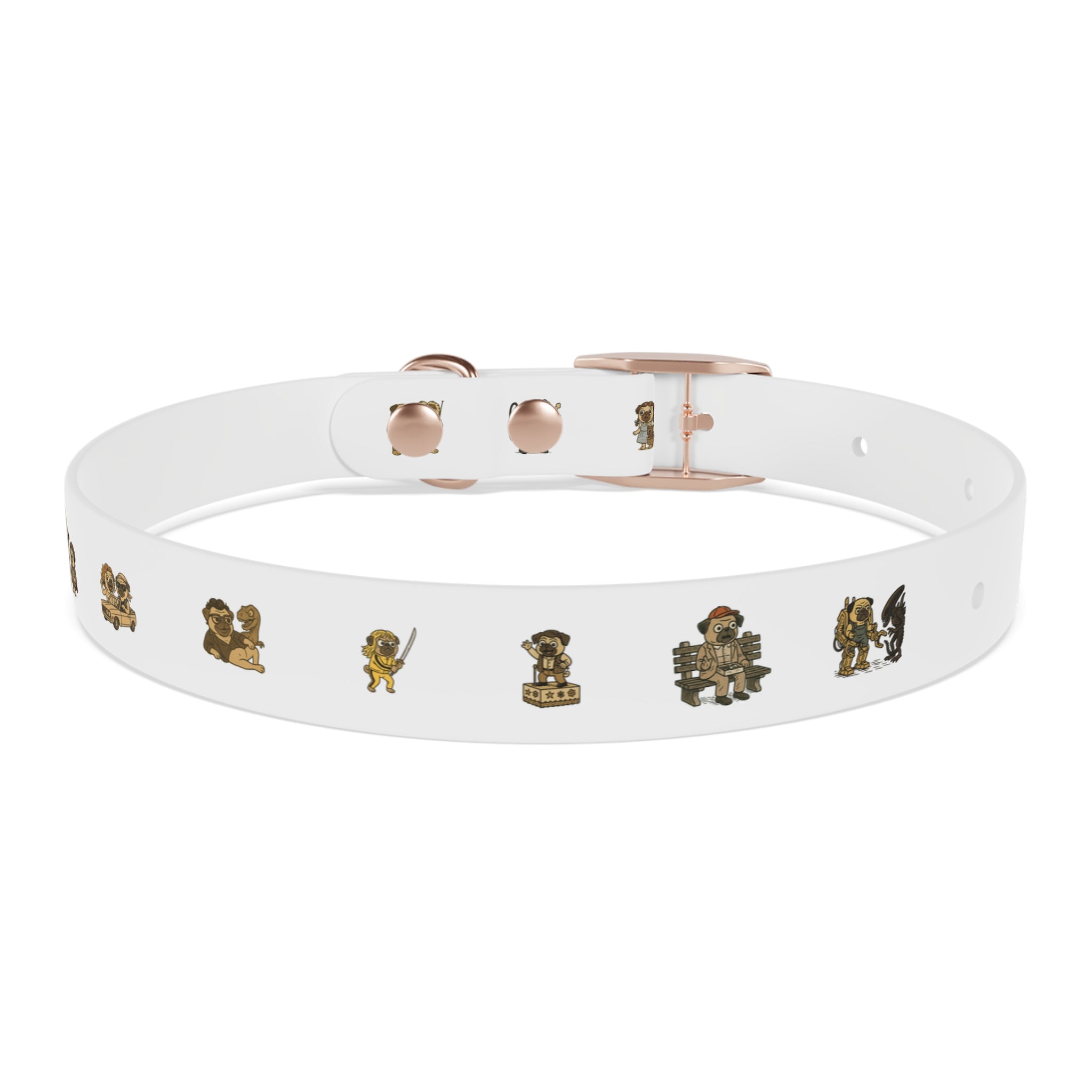 Movie Pugs Dog Collar – Funny Film-Inspired Pet Accessory for Pug Lovers
