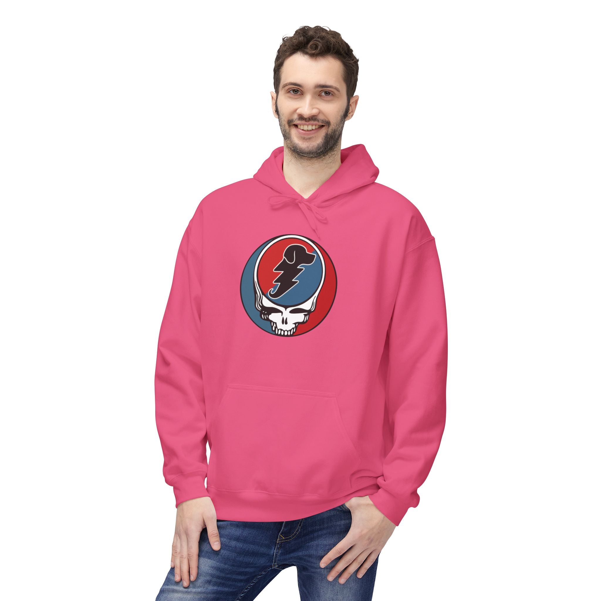 Grateful Dead Parody Dog Hoodie — Funny Hoodie for Deadheads and Dog Lovers