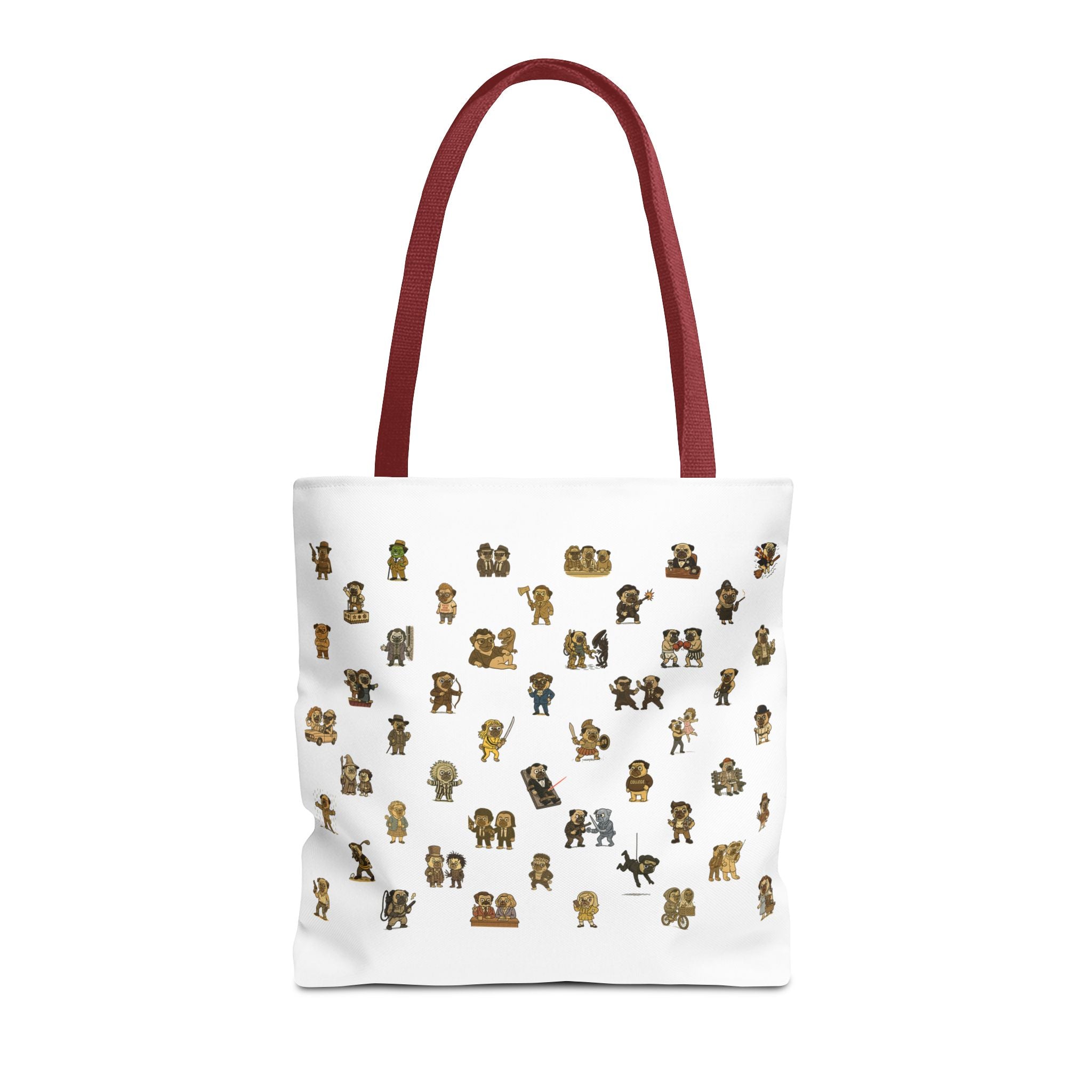 Movie Pugs Tote Bag – Hilarious Bag for Dog Lovers and Cinema Fans