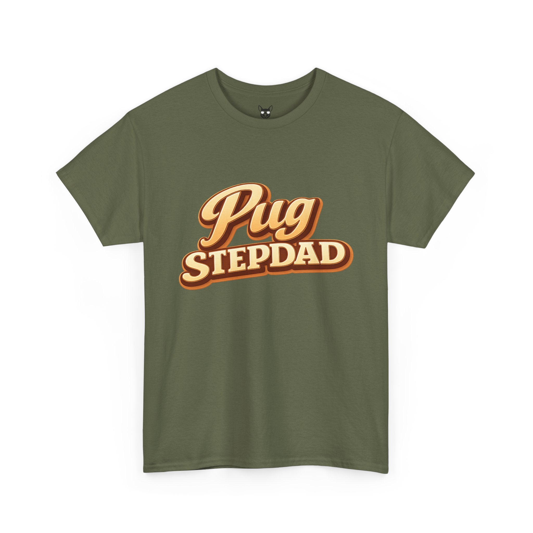 Pug Stepdad T-Shirt — Funny Shirt for Dog Lovers