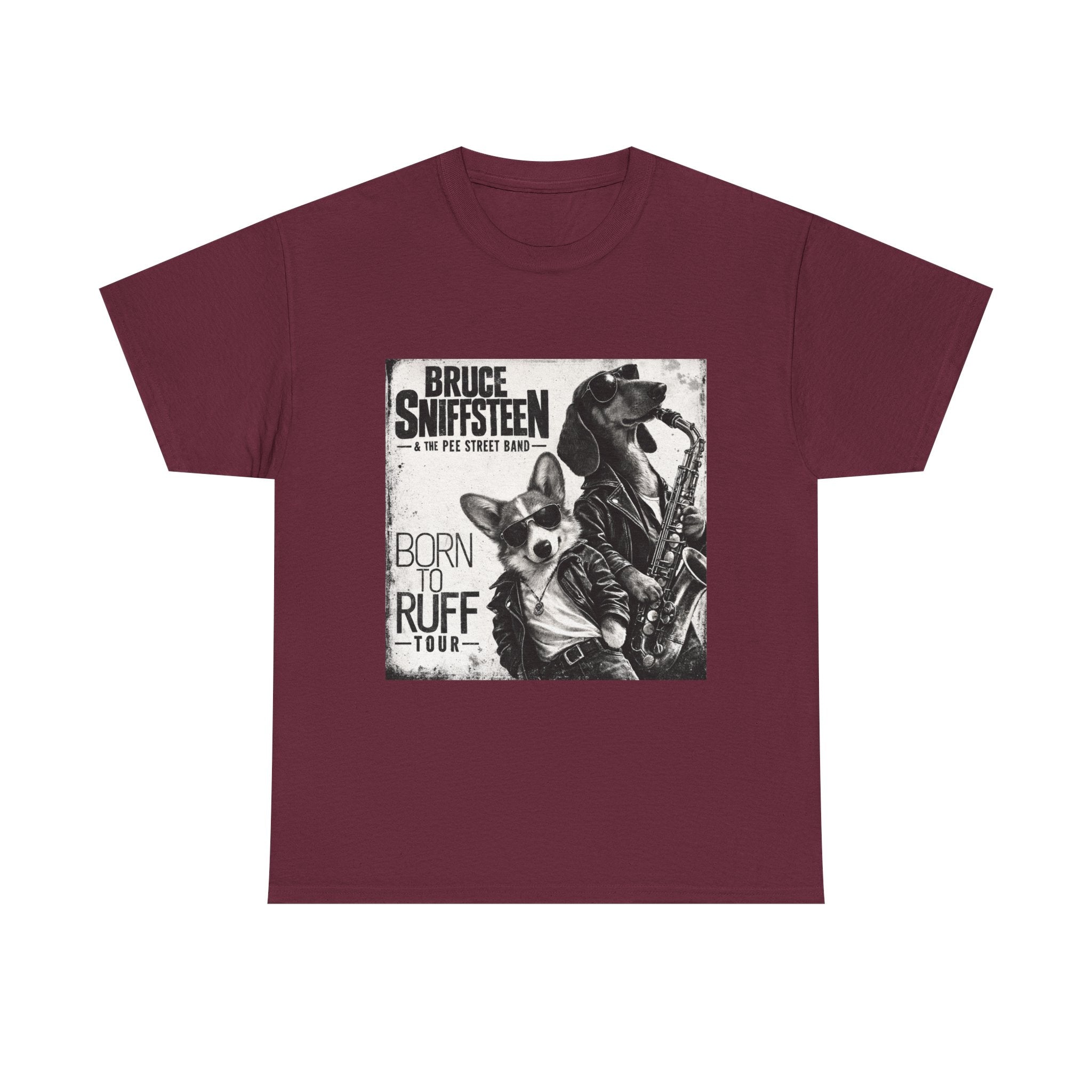 Bruce Sniffsteen & the Pee Street Band Shirt -- Funny Bruce Springsteen 2026 Tour Shirt Parody