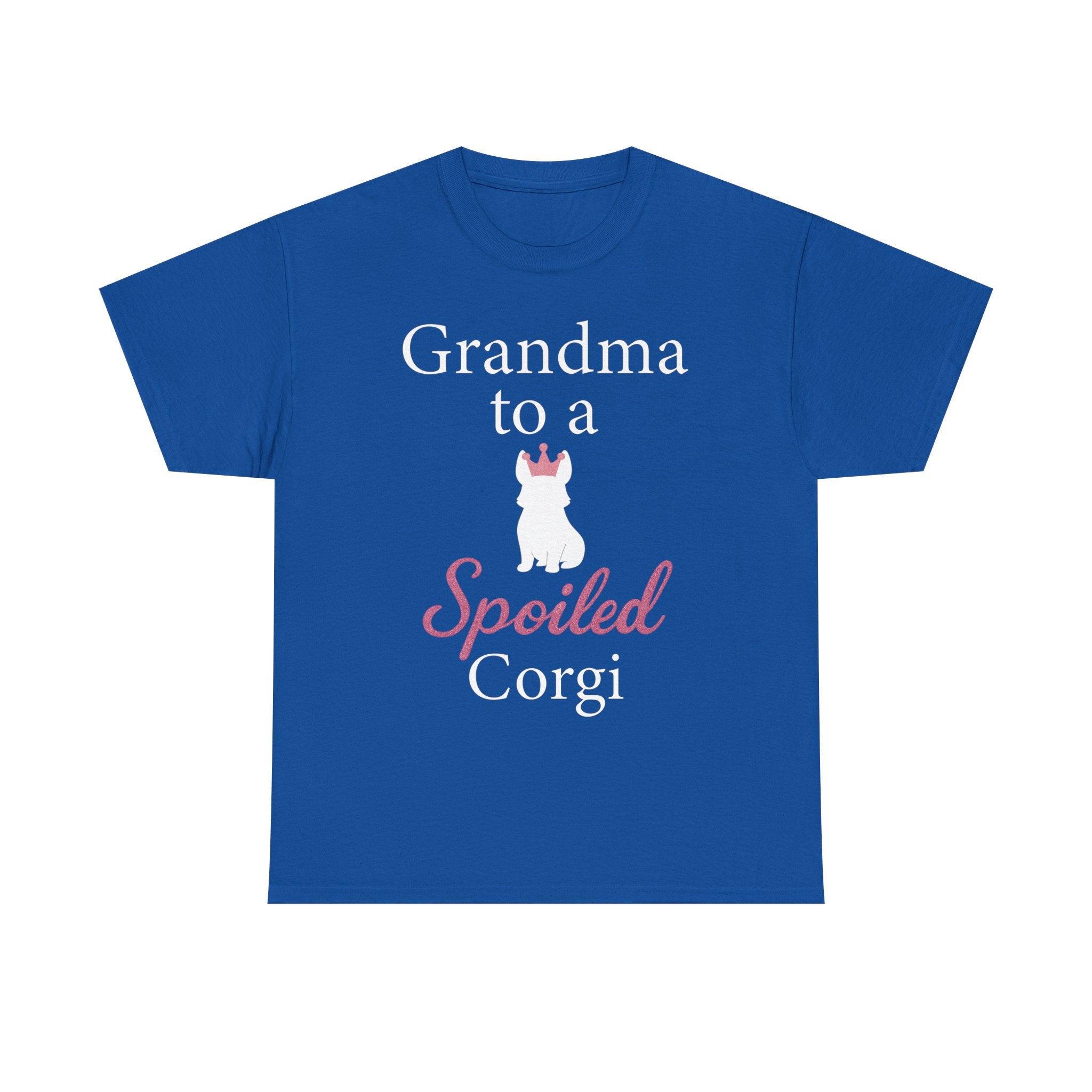 Grandma to a Spoiled Corgi T-Shirt — Funny Shirt for Dog Lovers