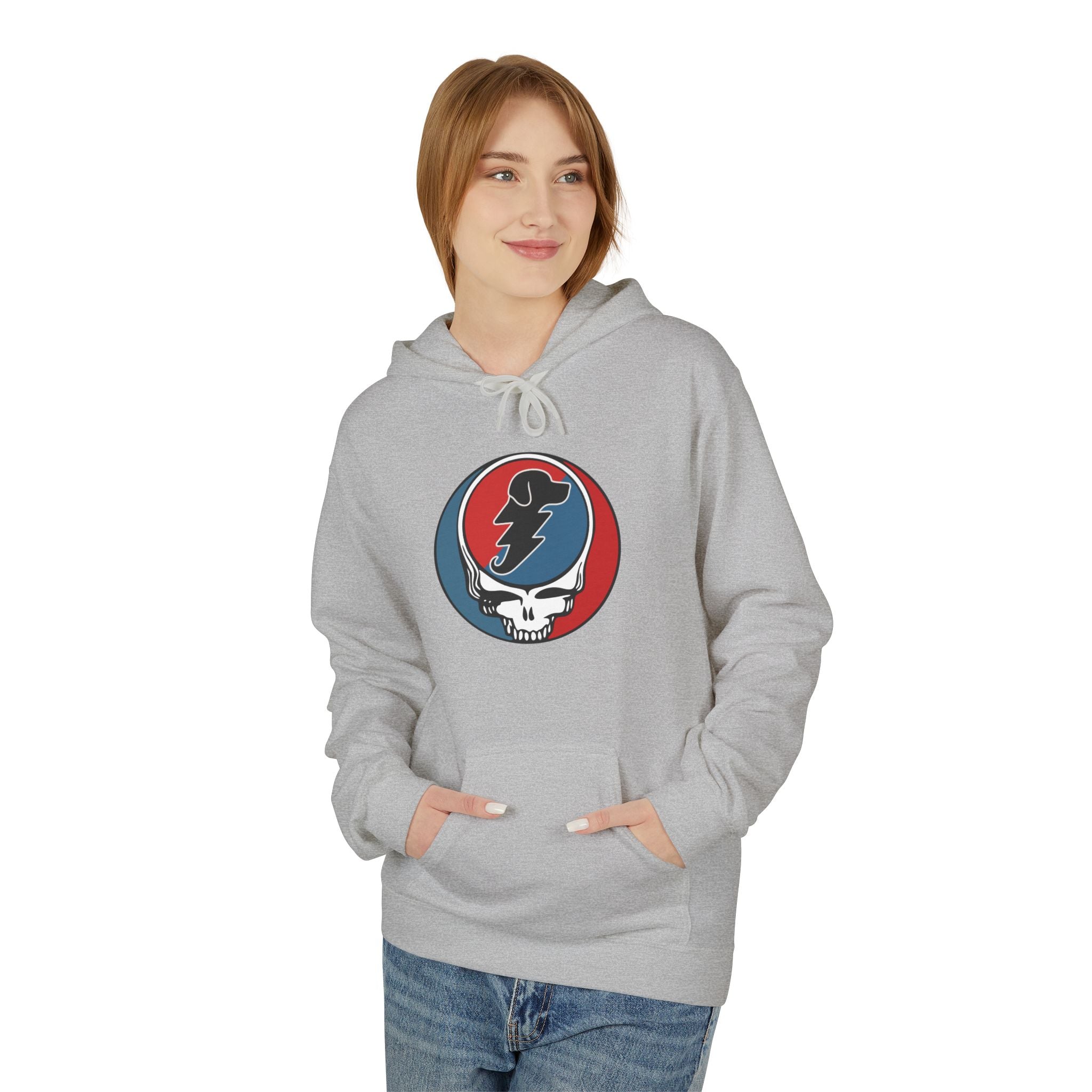 Grateful Dead Parody Dog Hoodie — Funny Hoodie for Deadheads and Dog Lovers