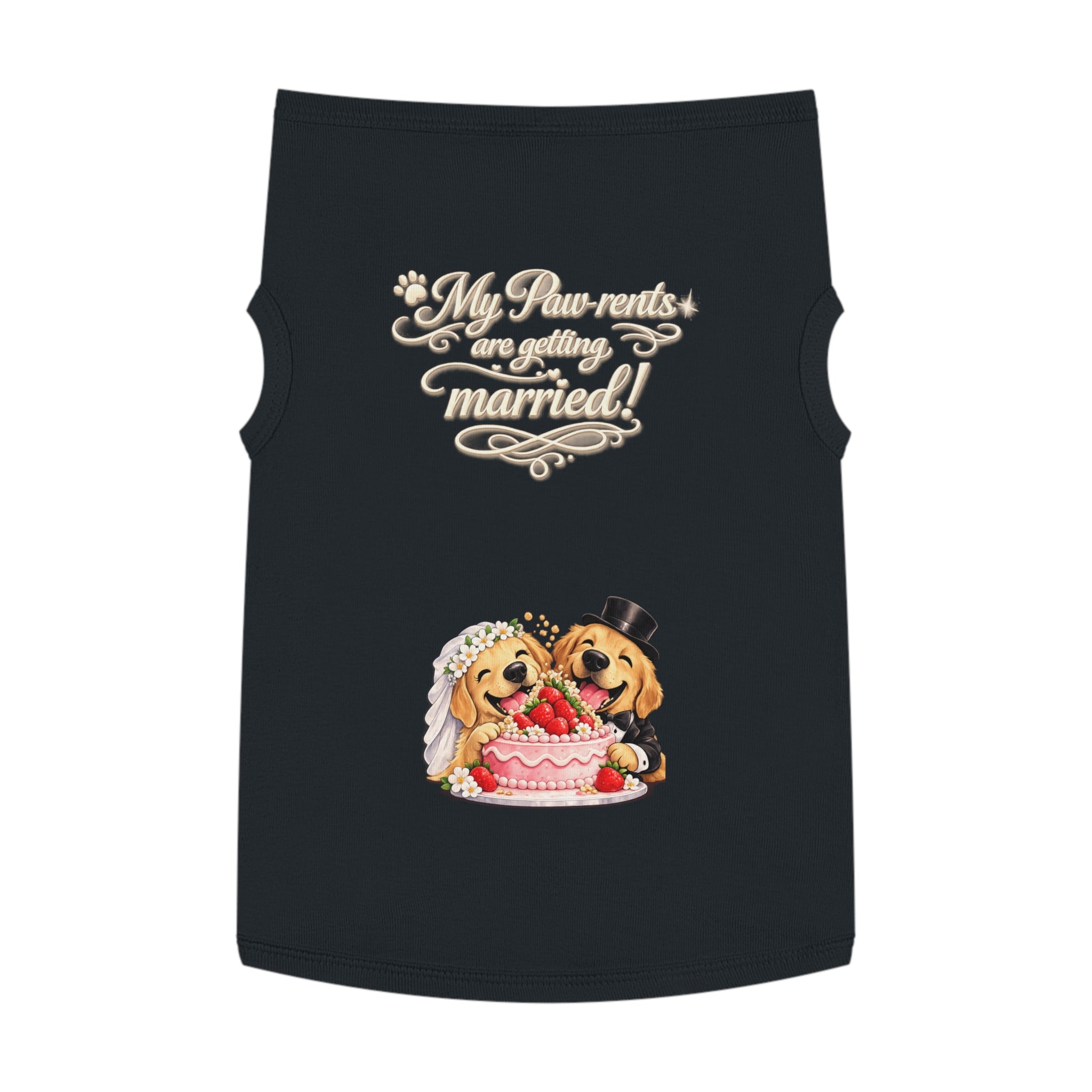 Engagement Gift for Dog Lovers -- My Pawrents Are Getting Married Dog Shirt Wedding Gift (Lab/Golden Retriever)