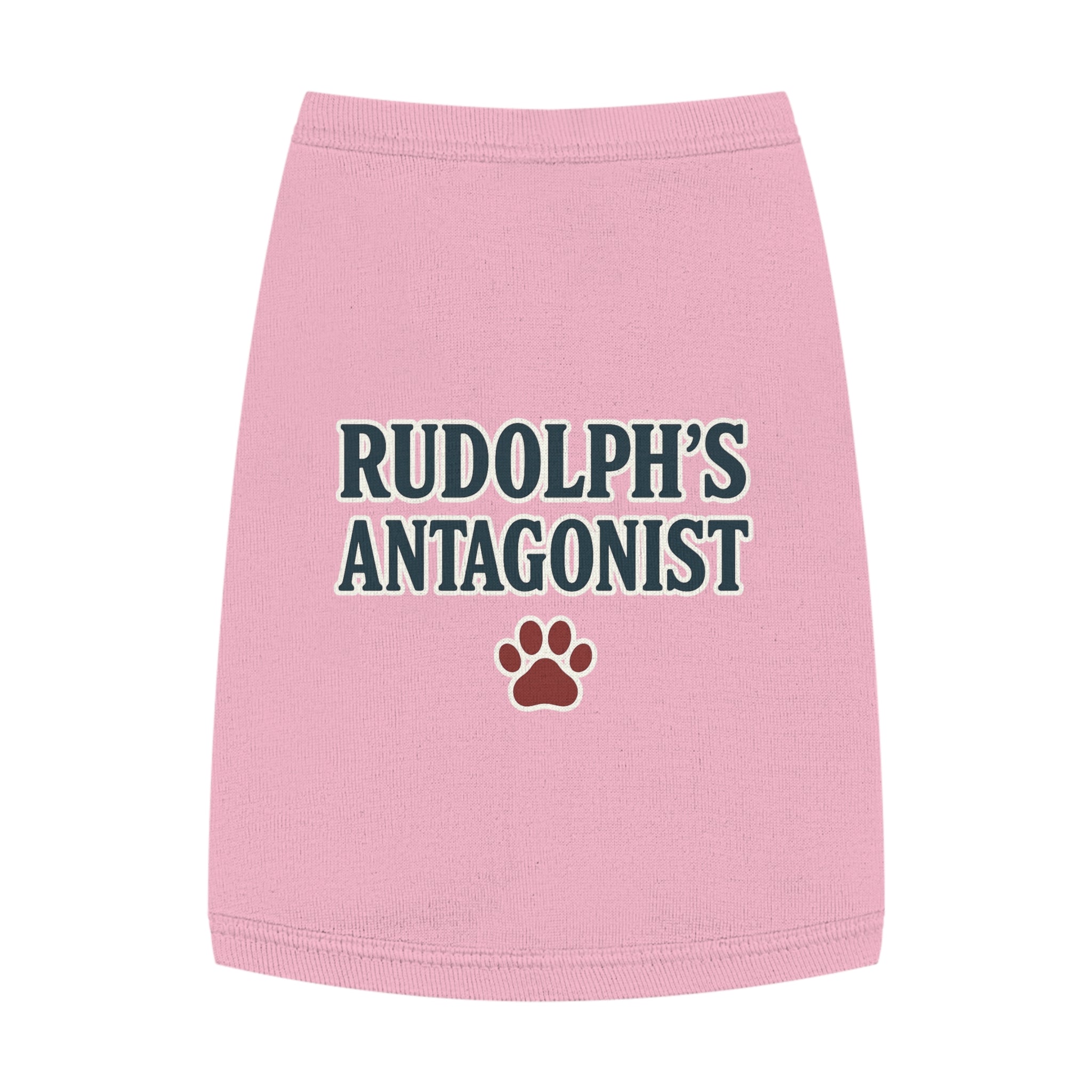 Rudolph's Antagonist Dog Tank Top -- Funny Christmas Apparel for Dogs