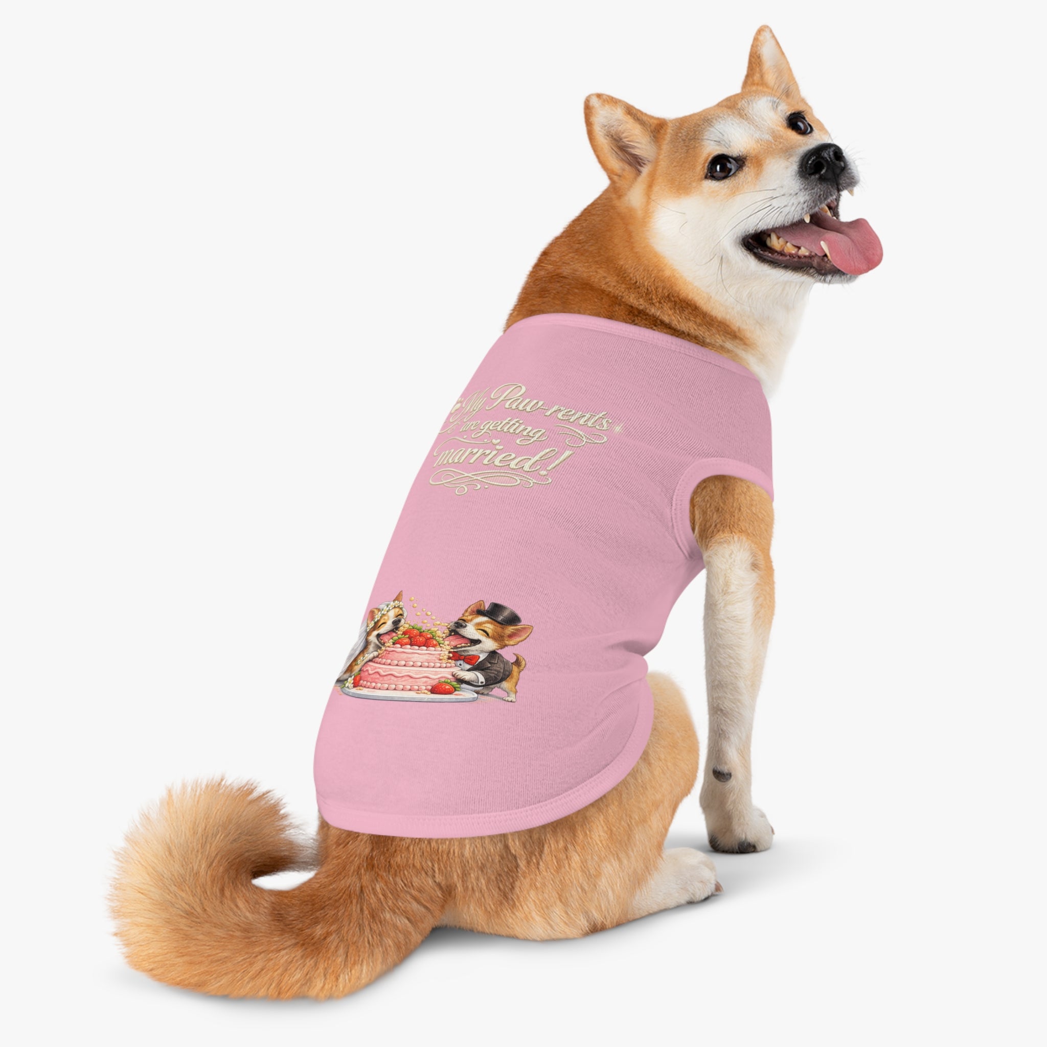 Copy of Engagement Gift for Dog Lovers -- My Pawrents Are Getting Married Dog Shirt Wedding Gift (Chihuahua)