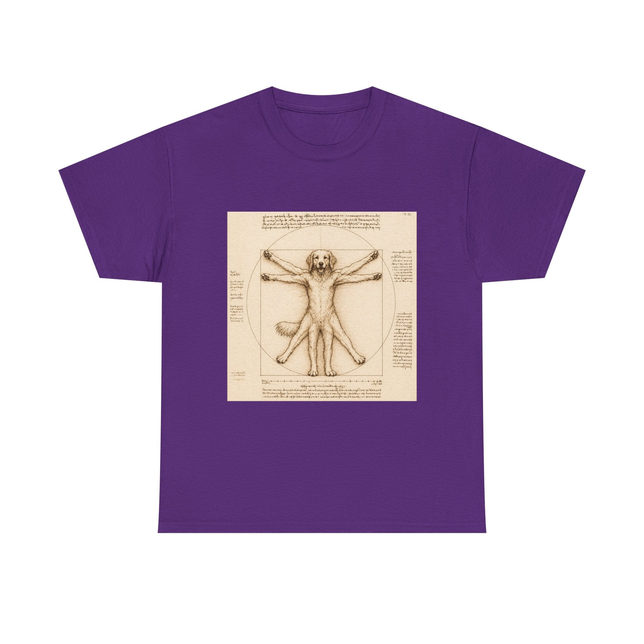 The Furtruvian Man -- Funny Shirt for Dog and Art Lovers