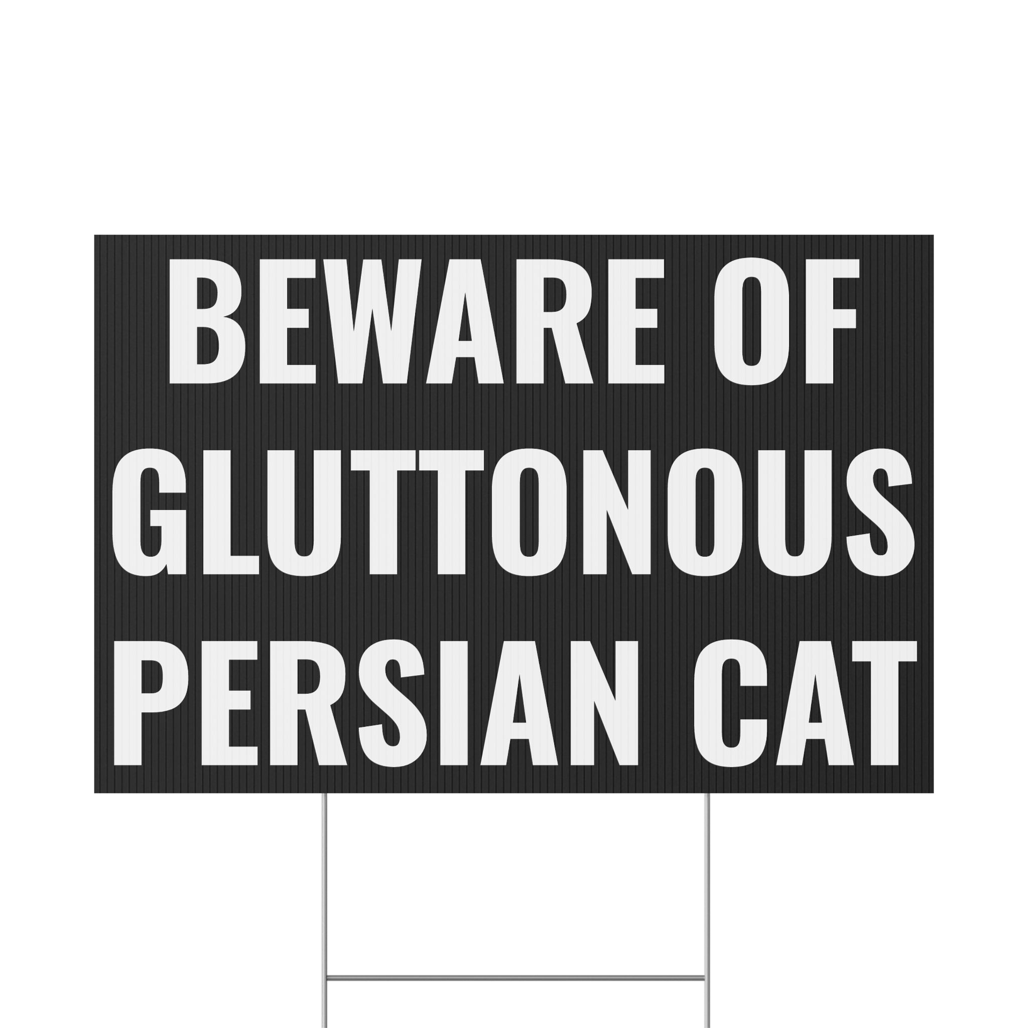 Copy of Copy of Copy of Beware of Anxious Chihuahua Yard Sign - Funny Dog Warning Plastic Lawn Sign